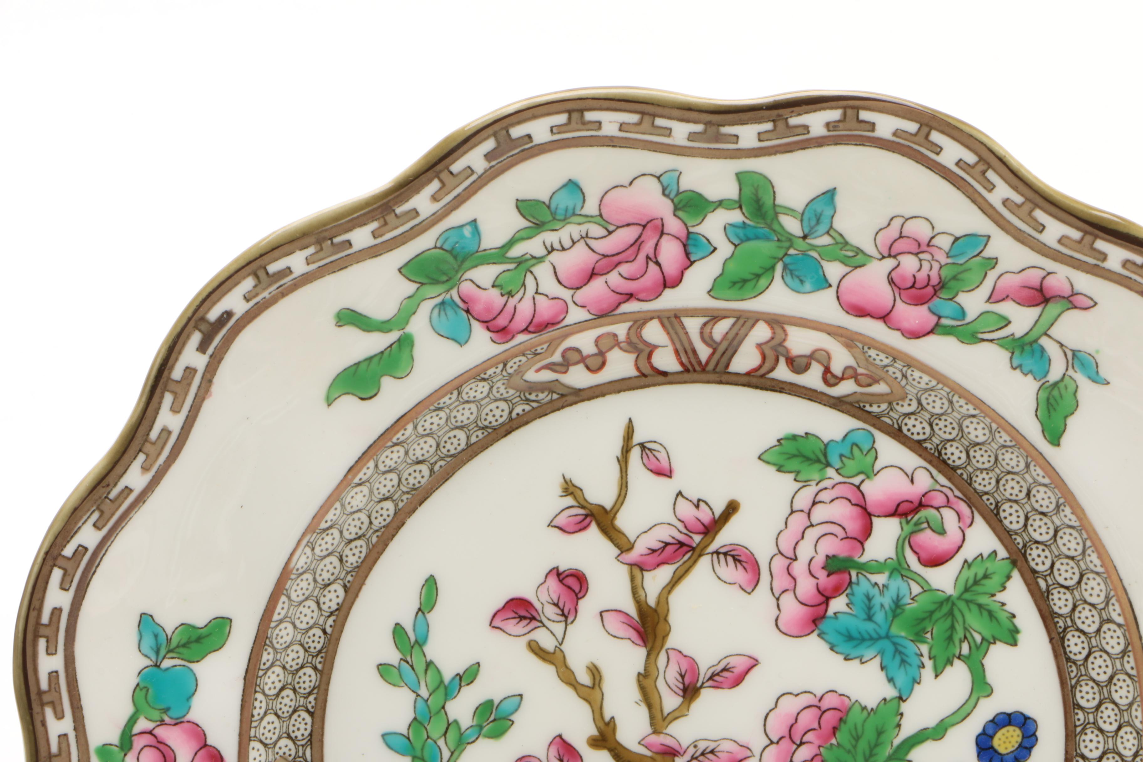 Coalport "Indian Tree" Bone China Luncheon Service for Eight