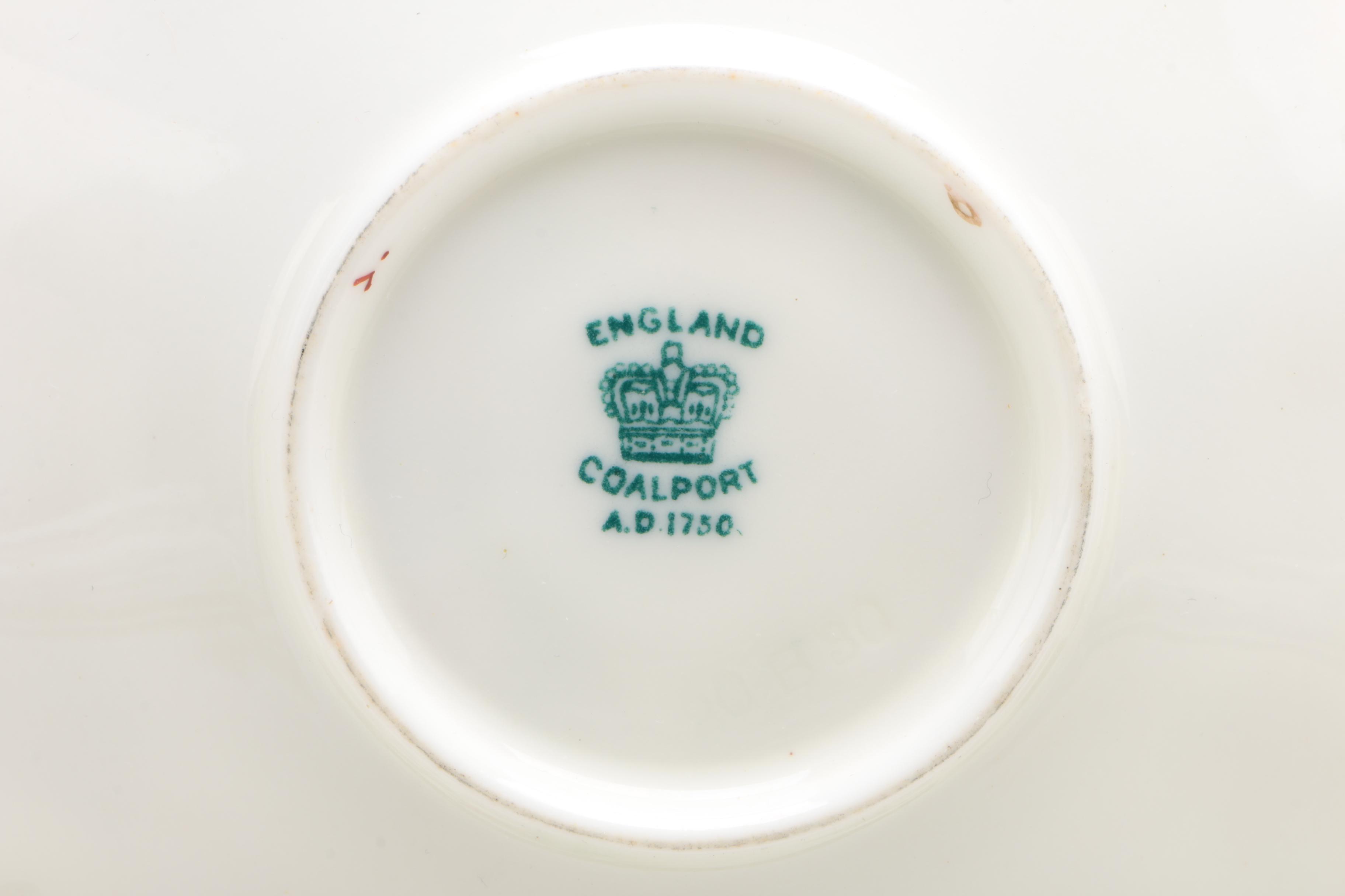 Coalport "Indian Tree" Bone China Luncheon Service for Eight