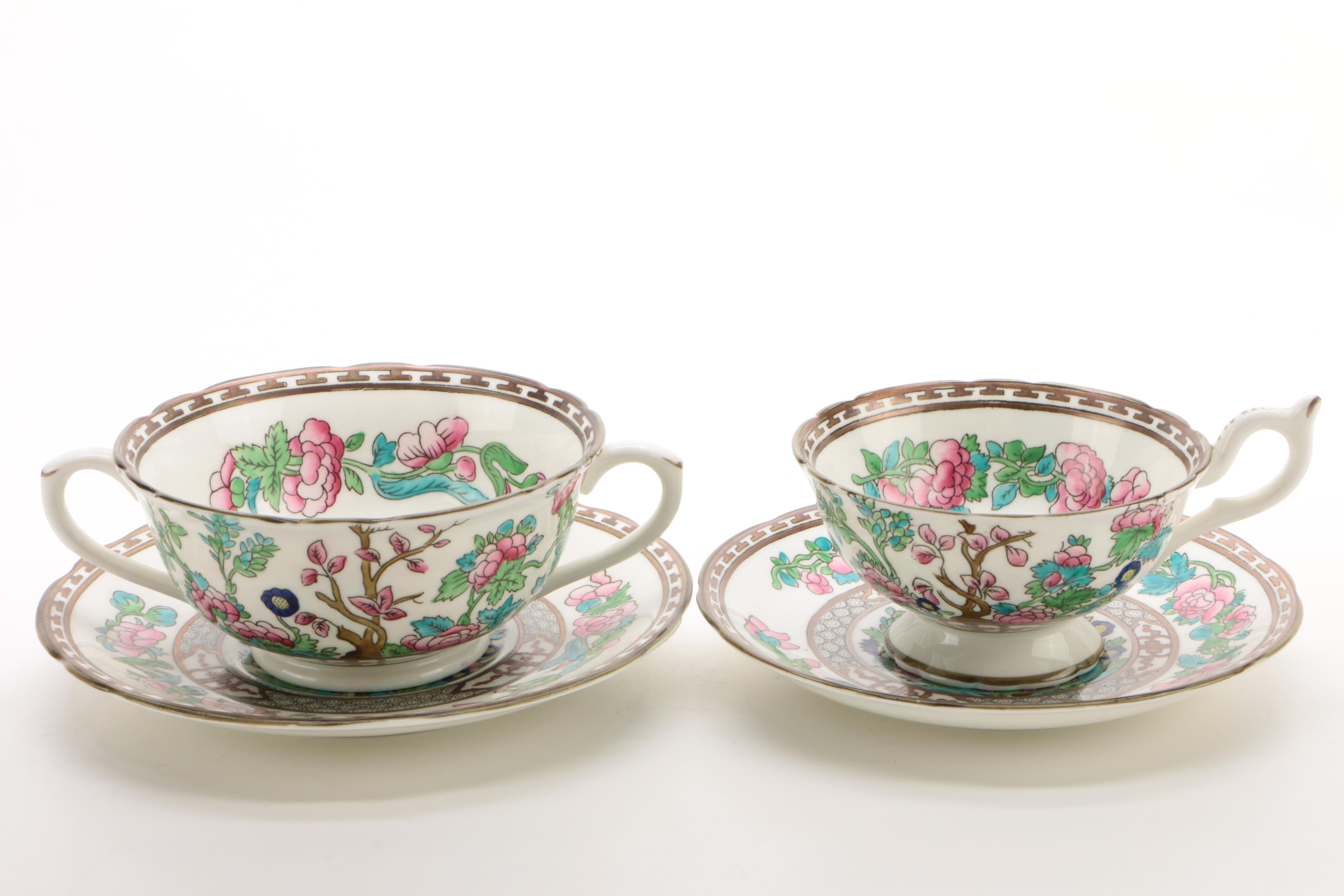 Coalport "Indian Tree" Bone China Luncheon Service for Eight