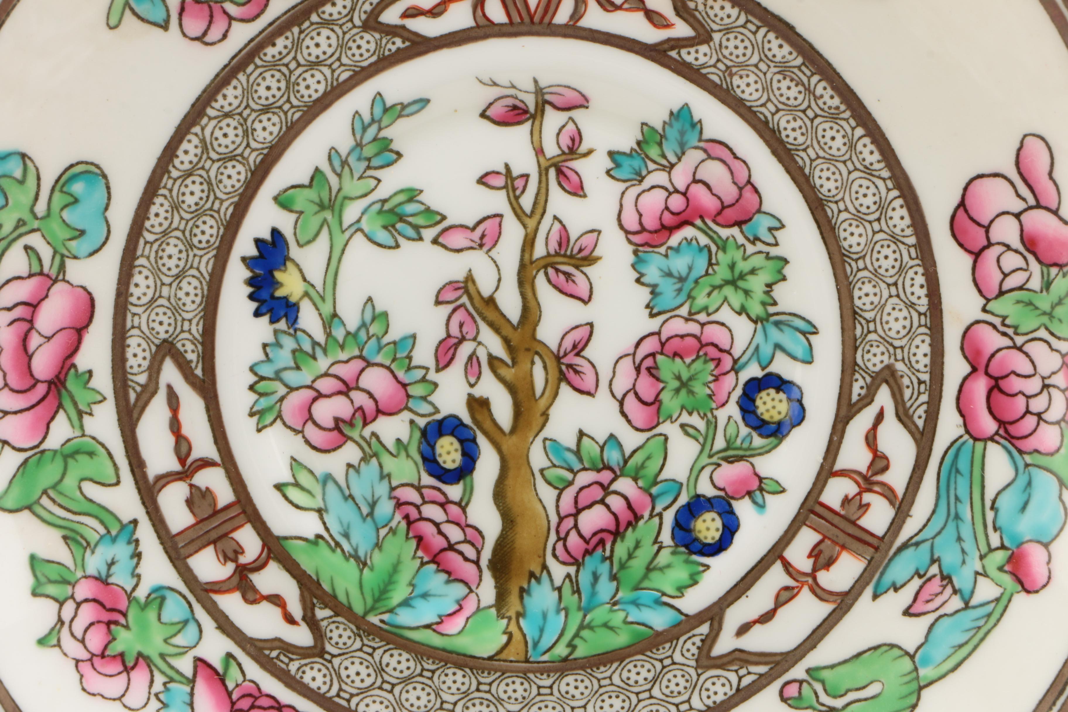 Coalport "Indian Tree" Bone China Luncheon Service for Eight