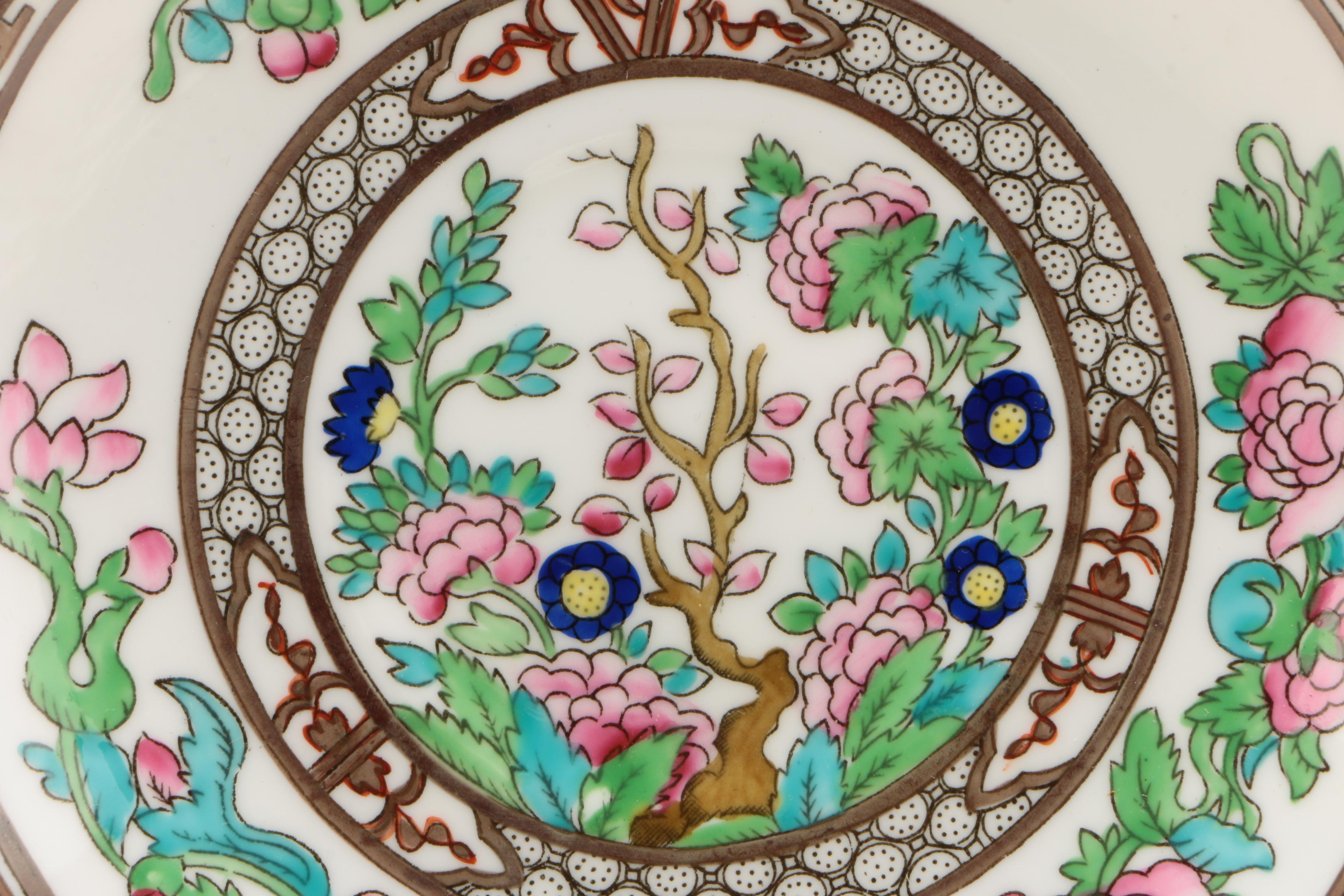 Coalport "Indian Tree" Bone China Luncheon Service for Eight