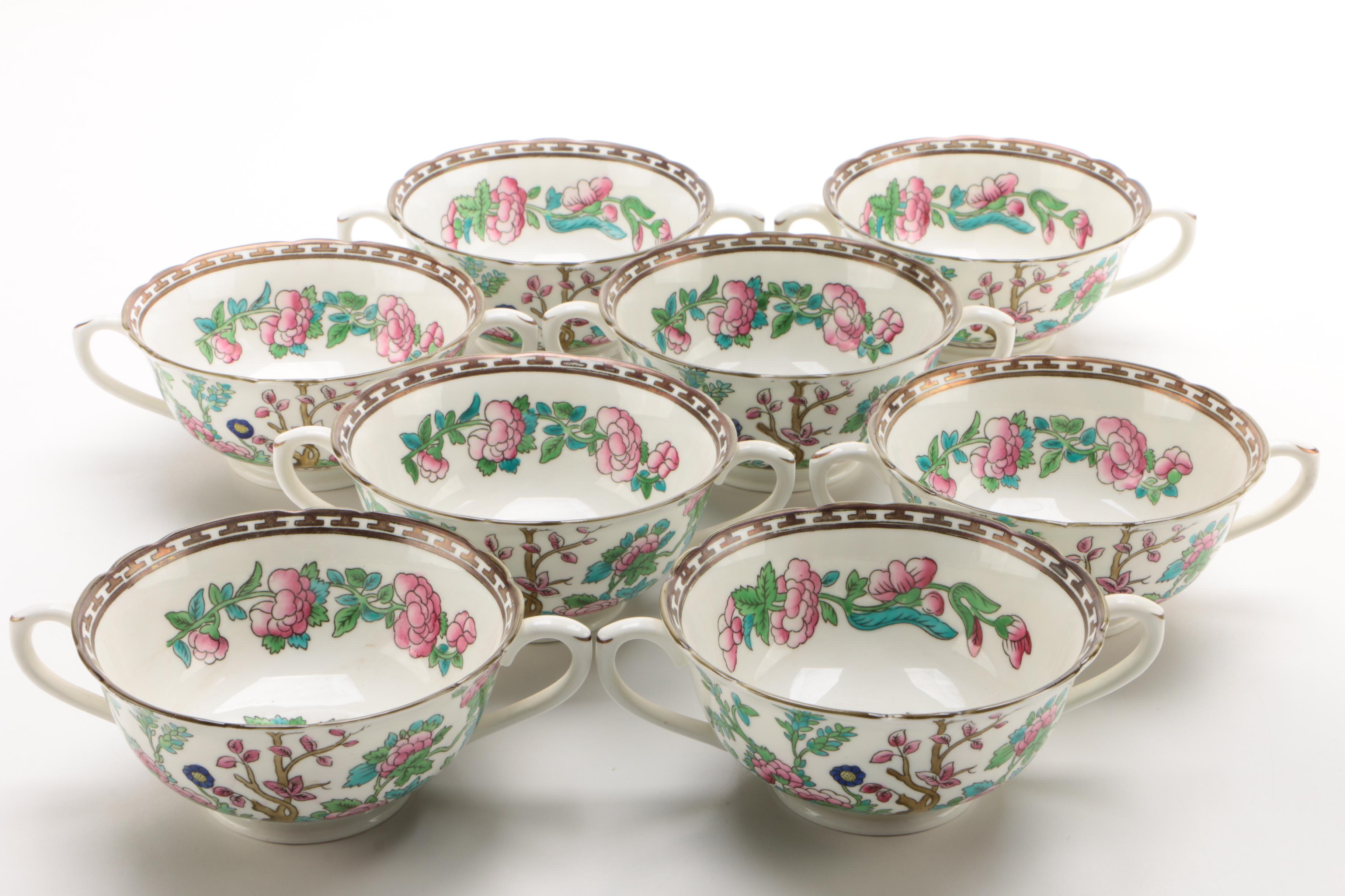 Coalport "Indian Tree" Bone China Luncheon Service for Eight