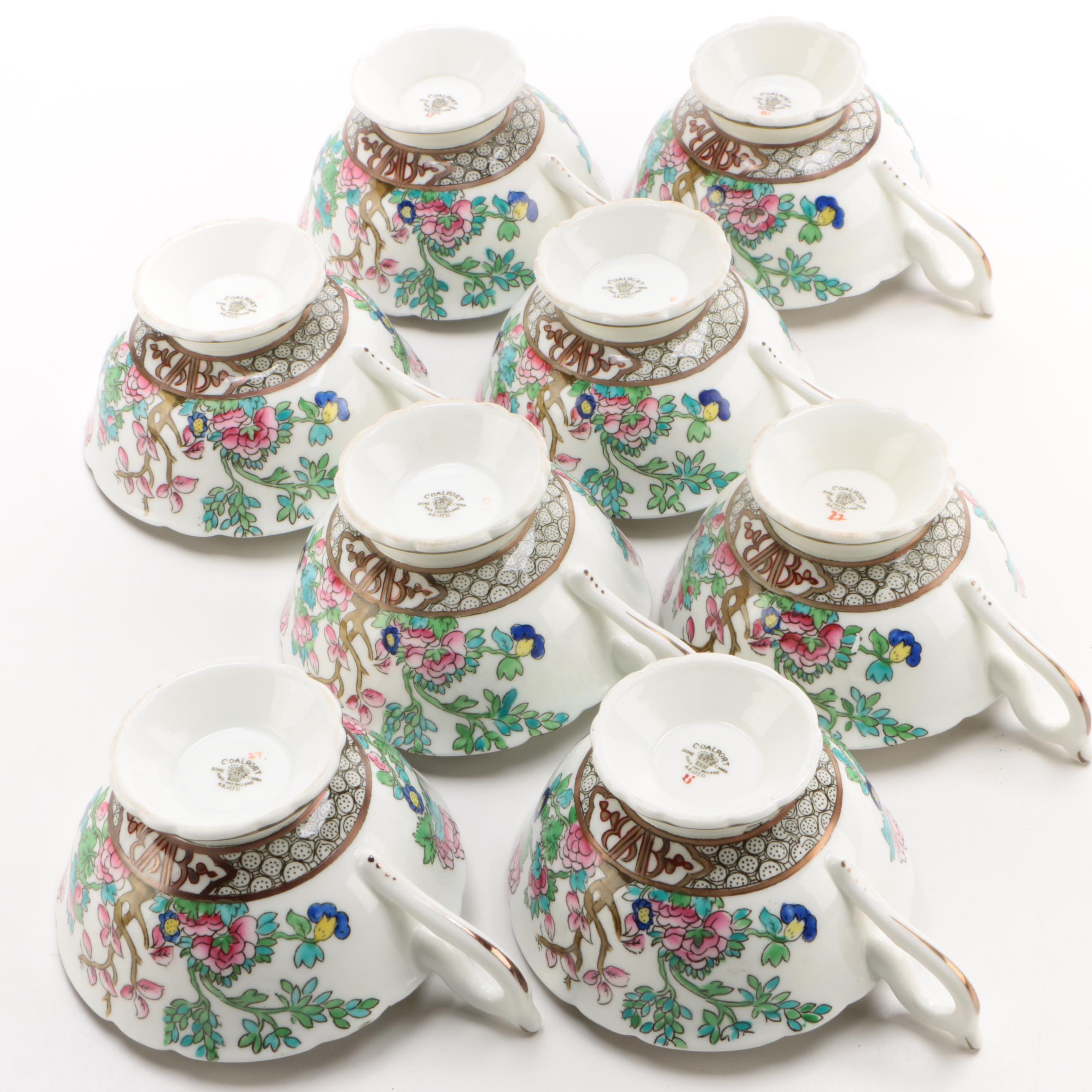 Coalport "Indian Tree" Bone China Luncheon Service for Eight
