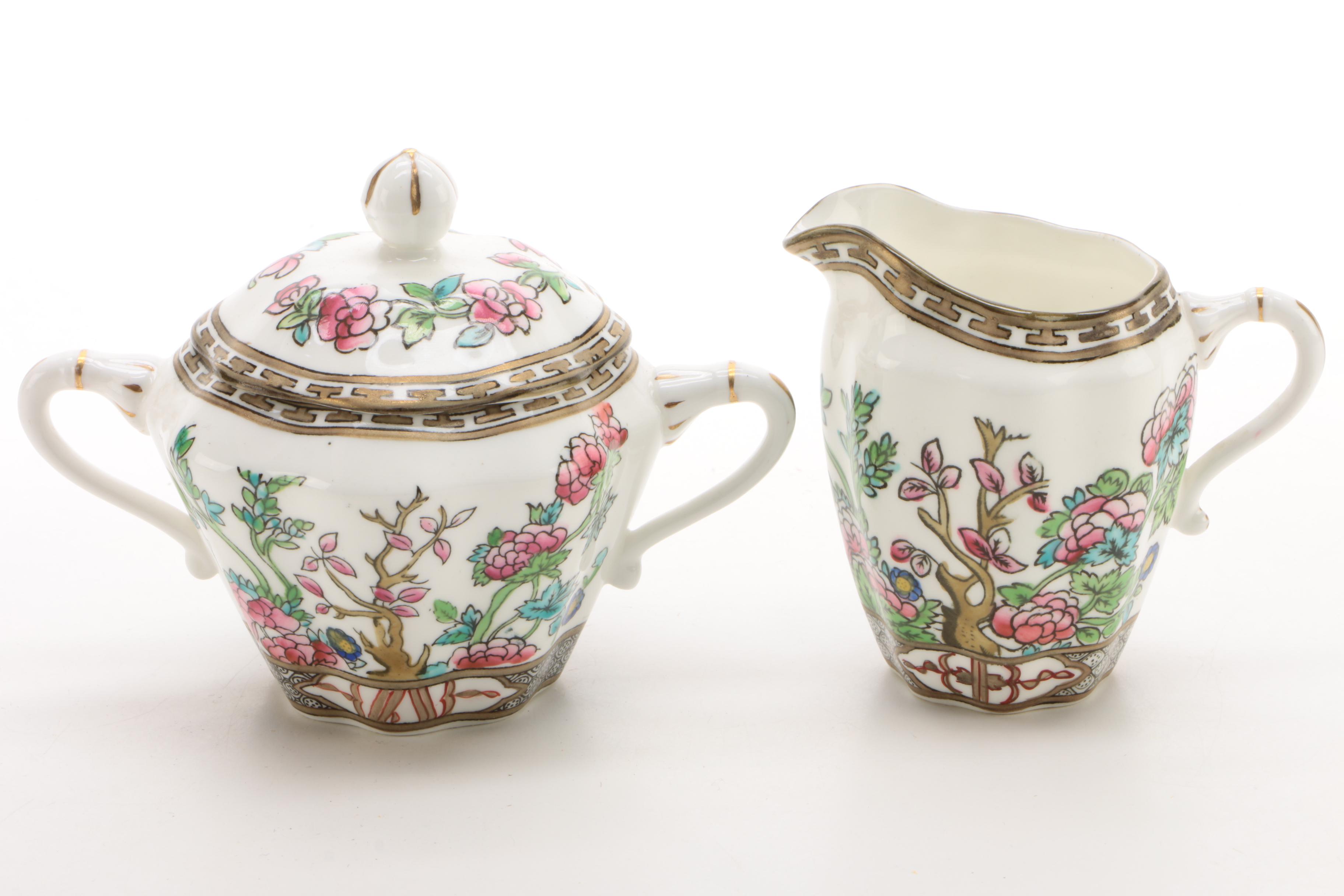 Coalport "Indian Tree" Bone China Luncheon Service for Eight