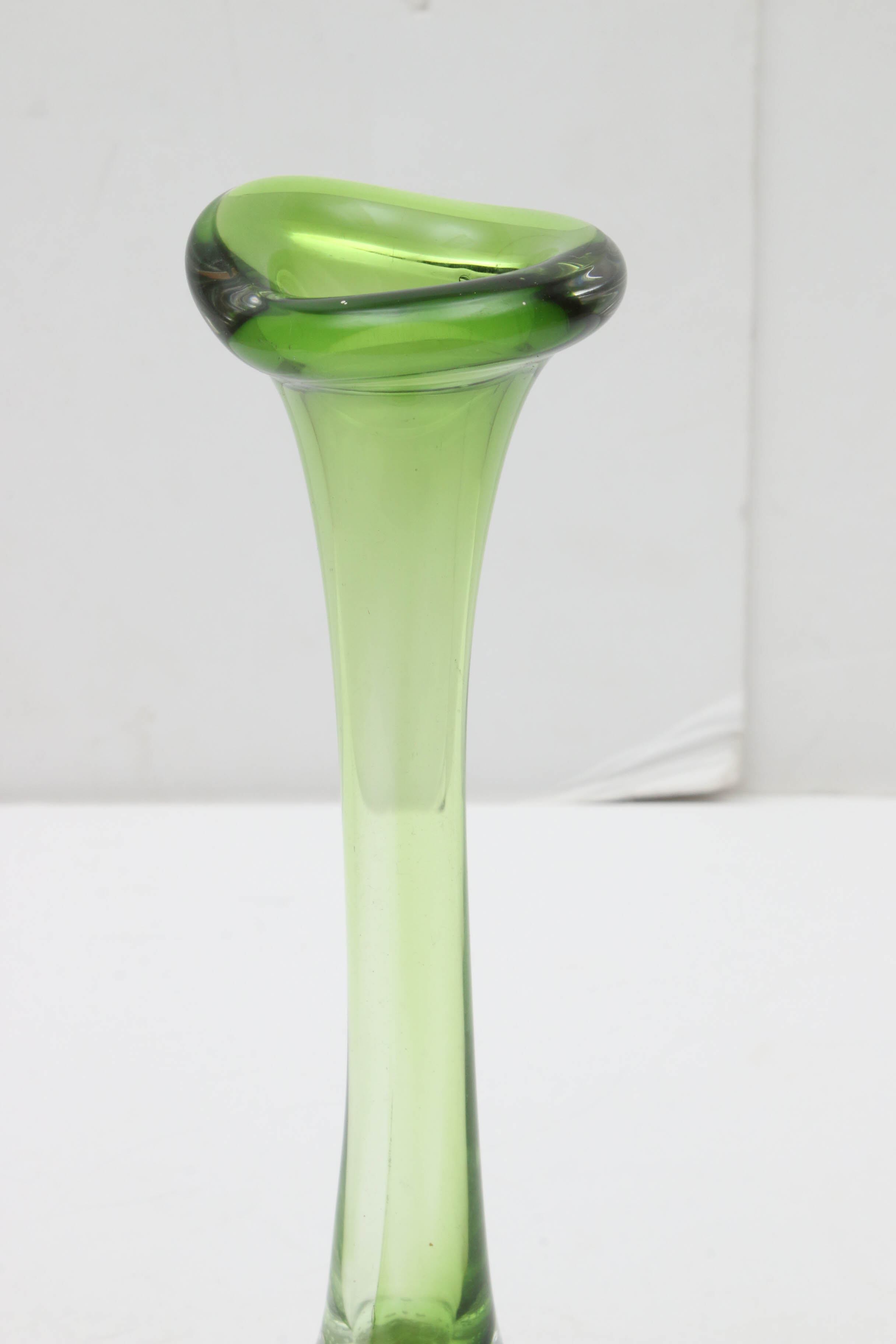 Swedish Aseda Controlled Bubble Art Glass Vase