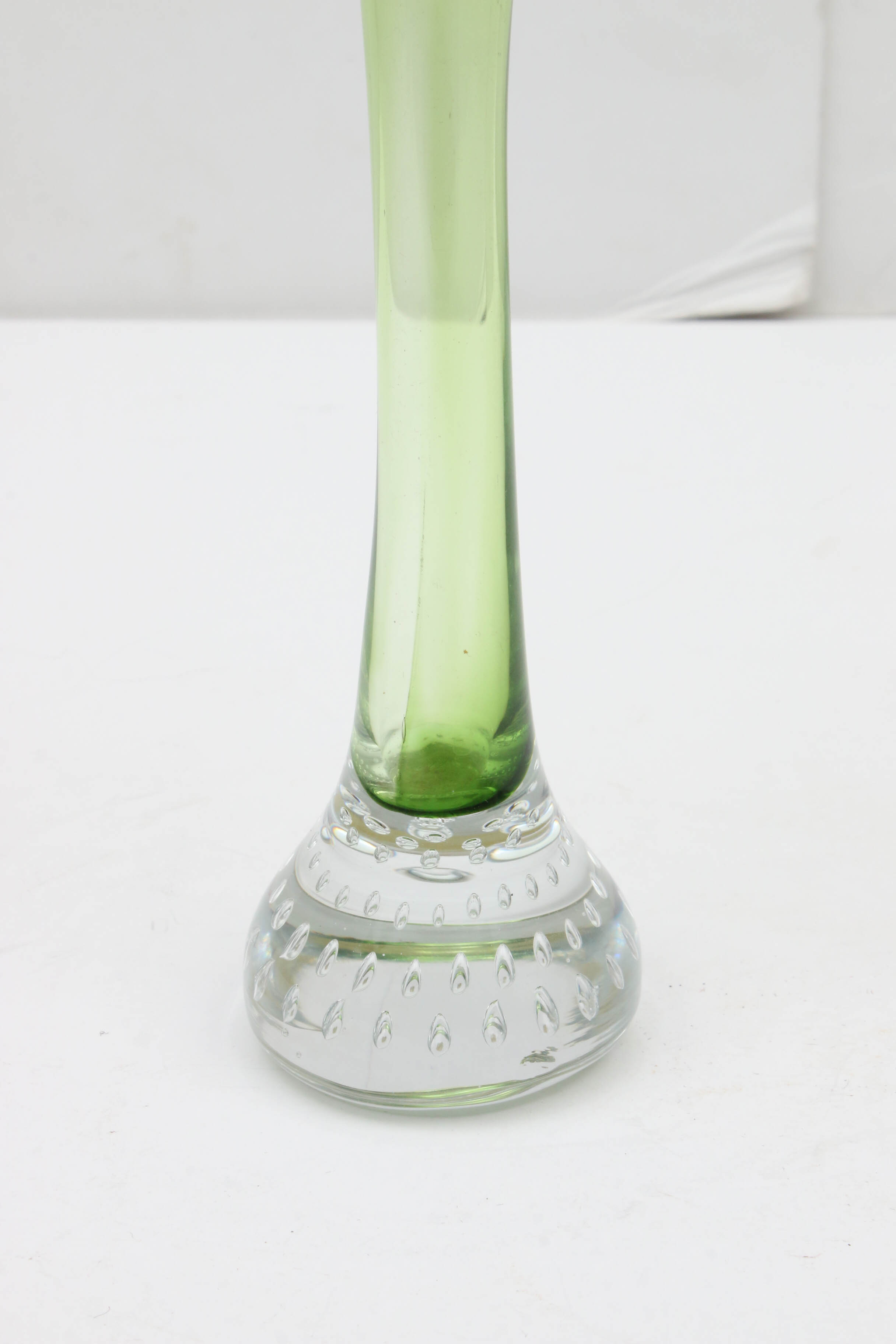 Swedish Aseda Controlled Bubble Art Glass Vase