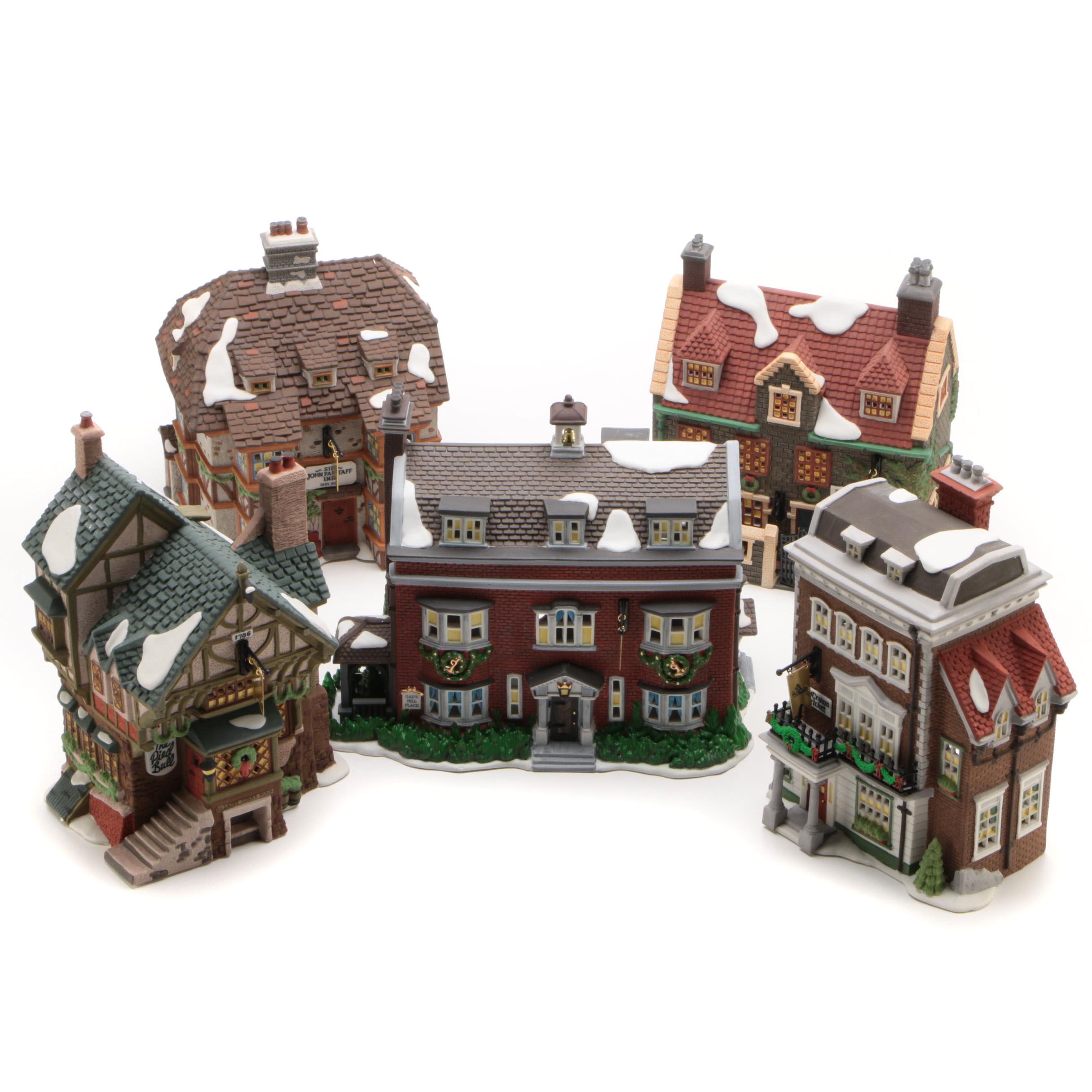 Limited Edition Department 56 "Dickens' Village" Series Buildings