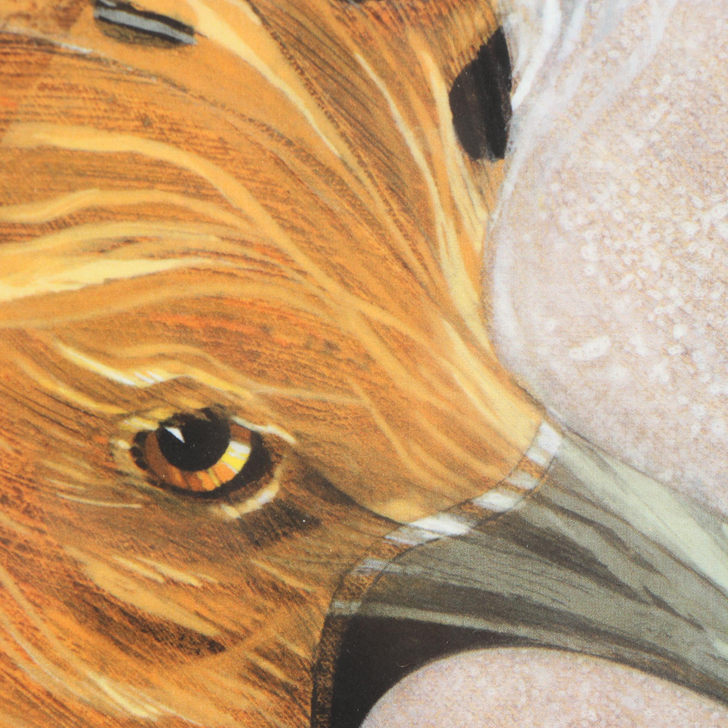 Arlene M. Voelker Giclée "Hoopoe"