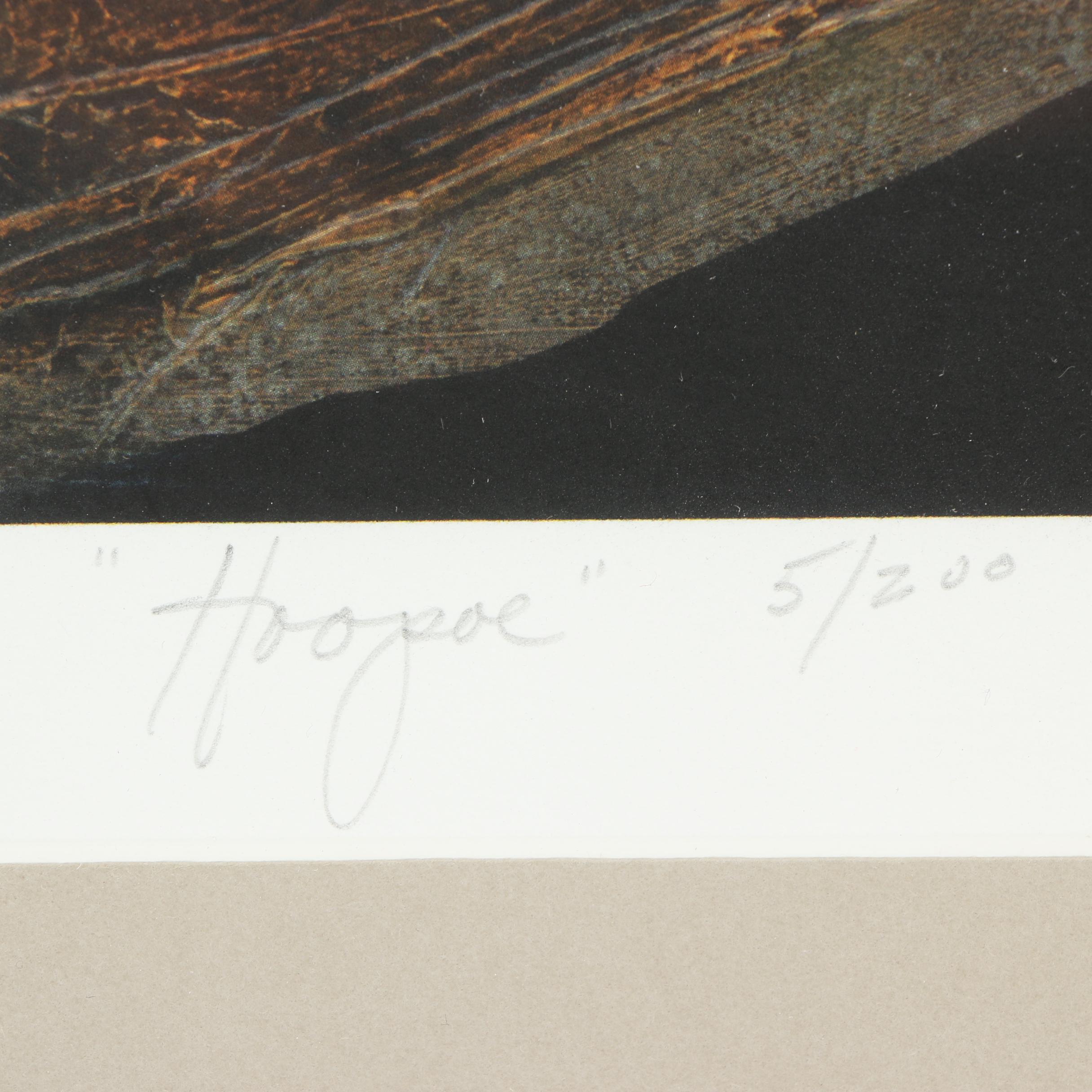 Arlene M. Voelker Giclée "Hoopoe"