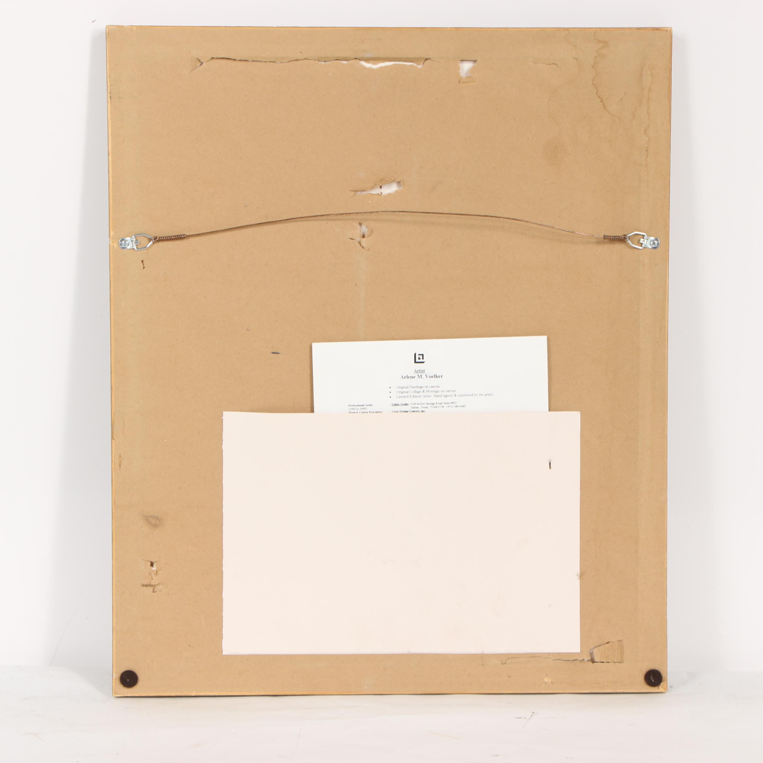 Arlene M. Voelker Giclée "Hoopoe"