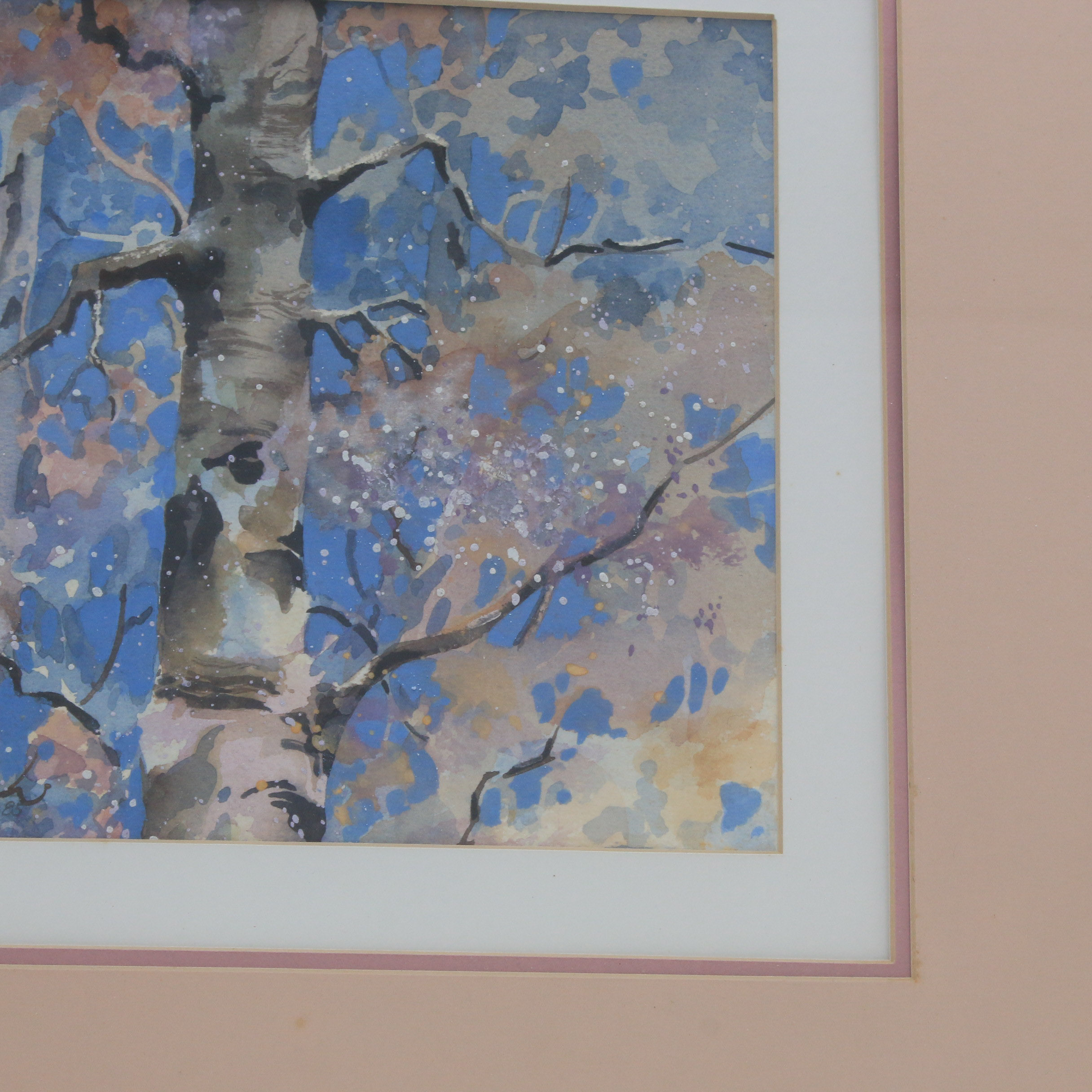 Mary Vander Molen Watercolor Painting "Only Aspen"