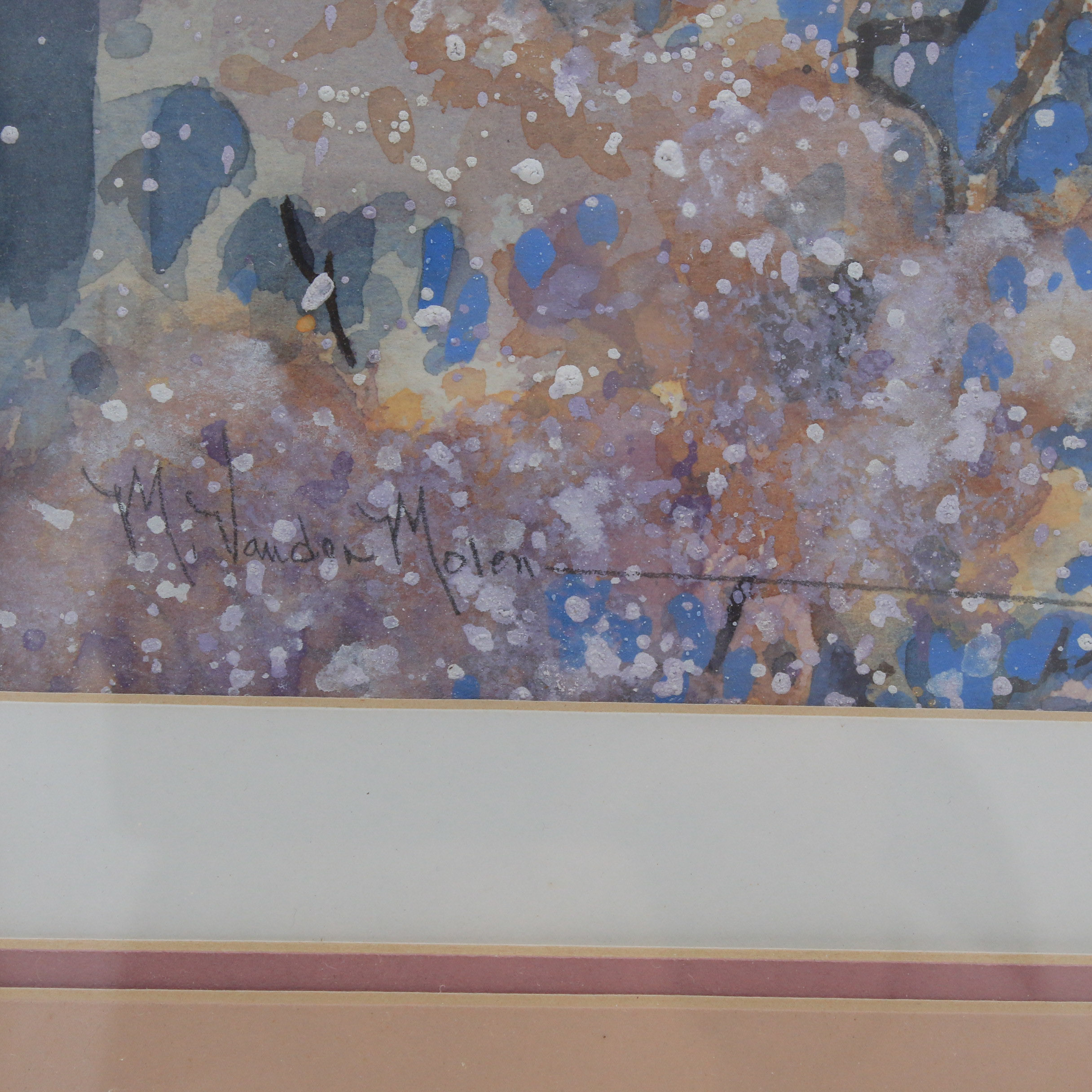 Mary Vander Molen Watercolor Painting "Only Aspen"