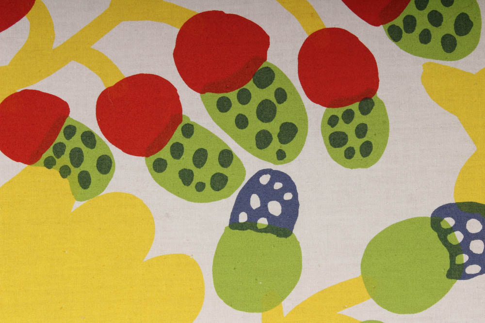 Katsuji Wakisaka for Marimekko Serigraph "Pahkinapuu"