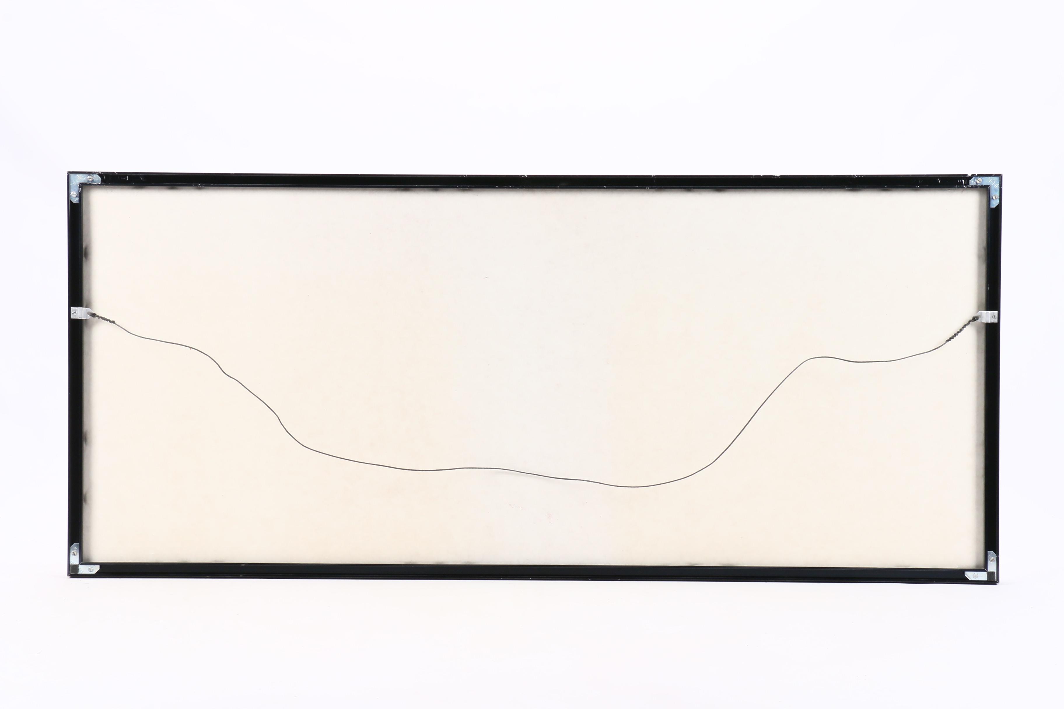 Tim K. Adwell Halftone Print "The Indianapolis Skyline"