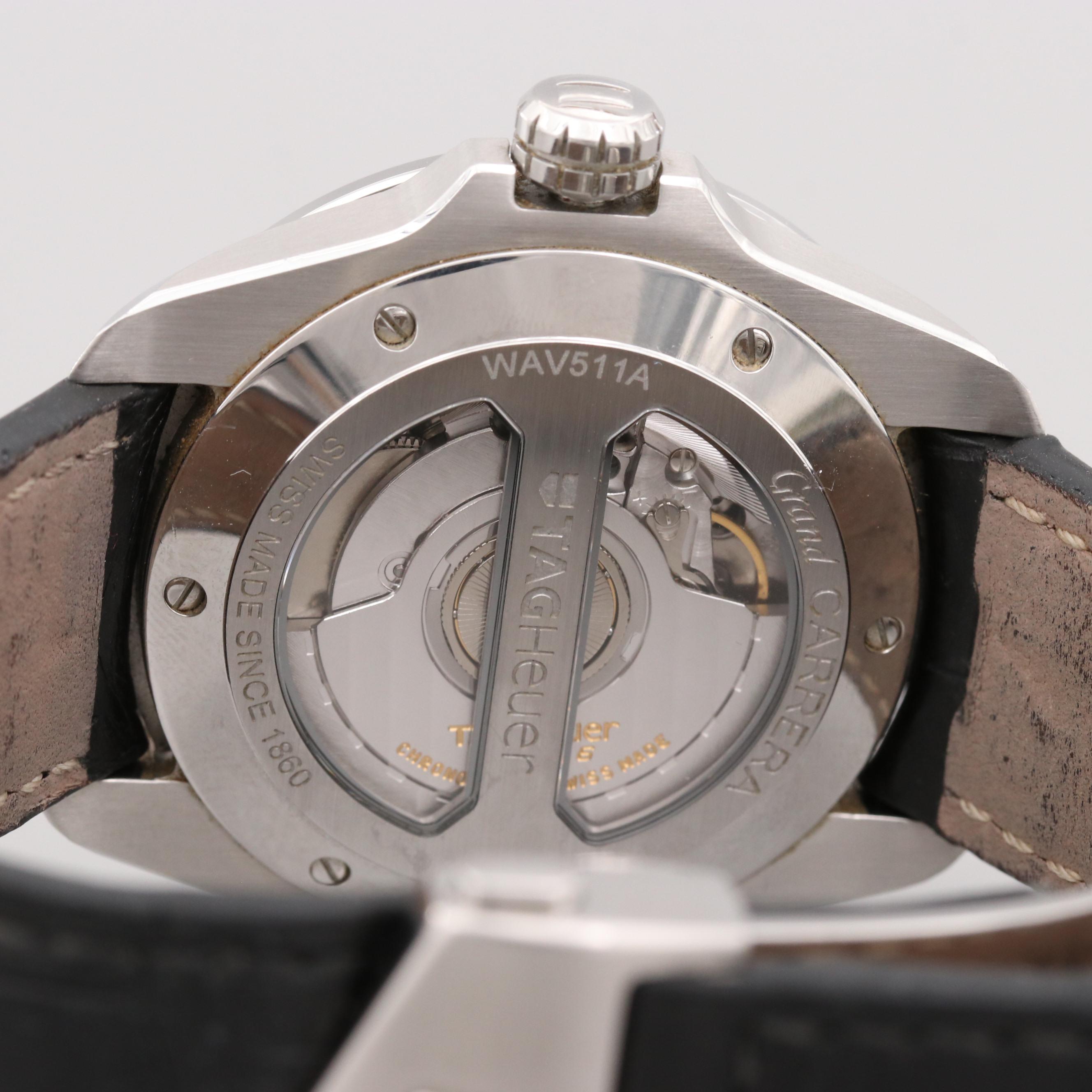 TAG Heuer Grand Carrera Calibre 6 Stainless Steel Automatic Watch