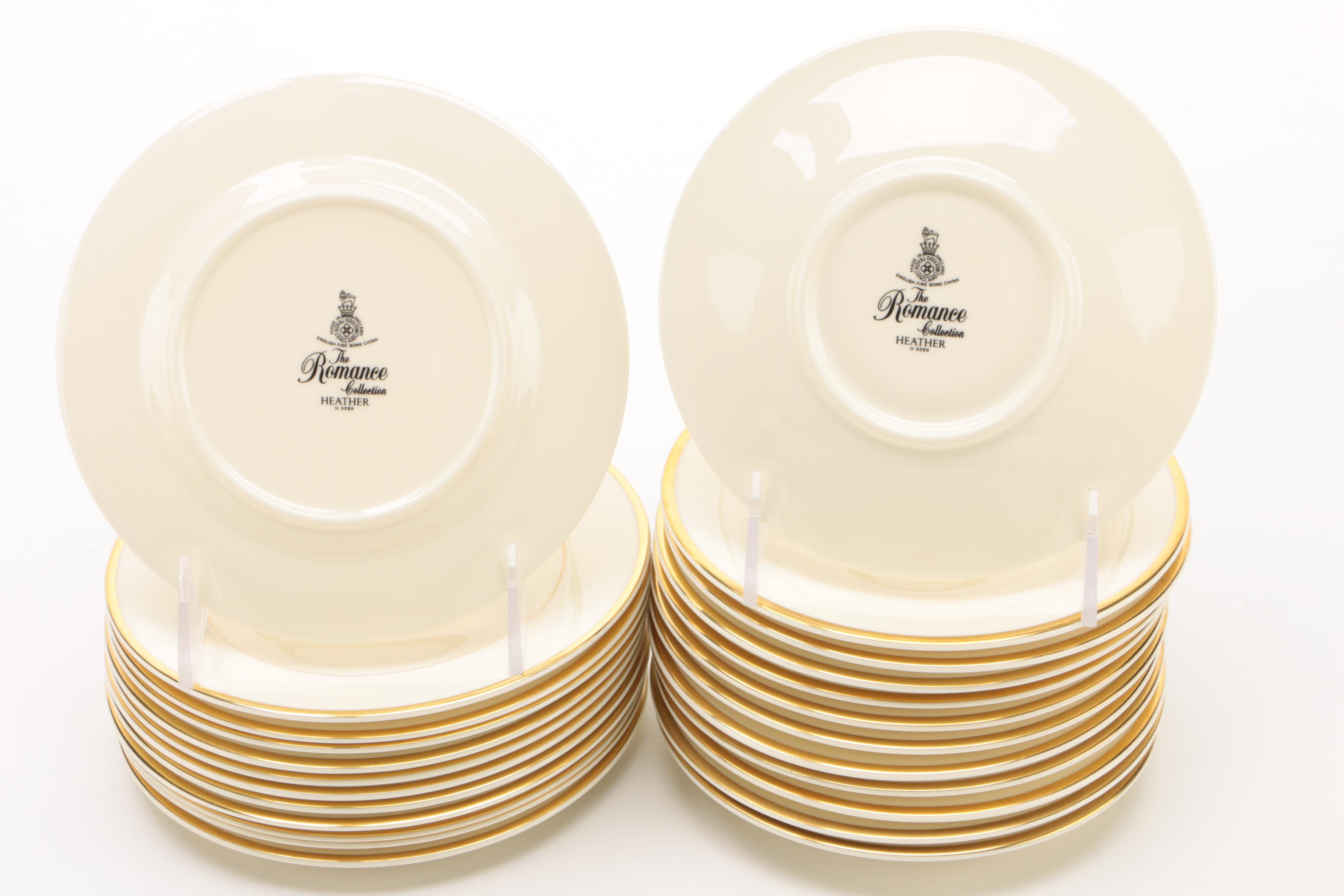 Royal Doulton Romance Collection "Heather" Bone China Dinnerware for Twelve