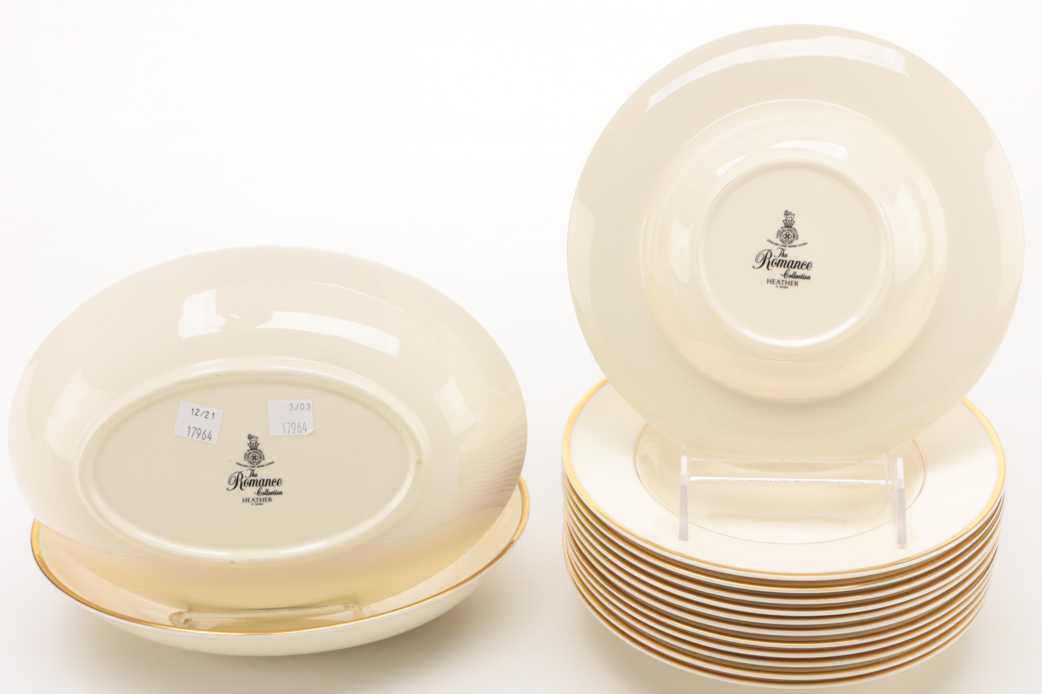 Royal Doulton Romance Collection "Heather" Bone China Dinnerware for Twelve