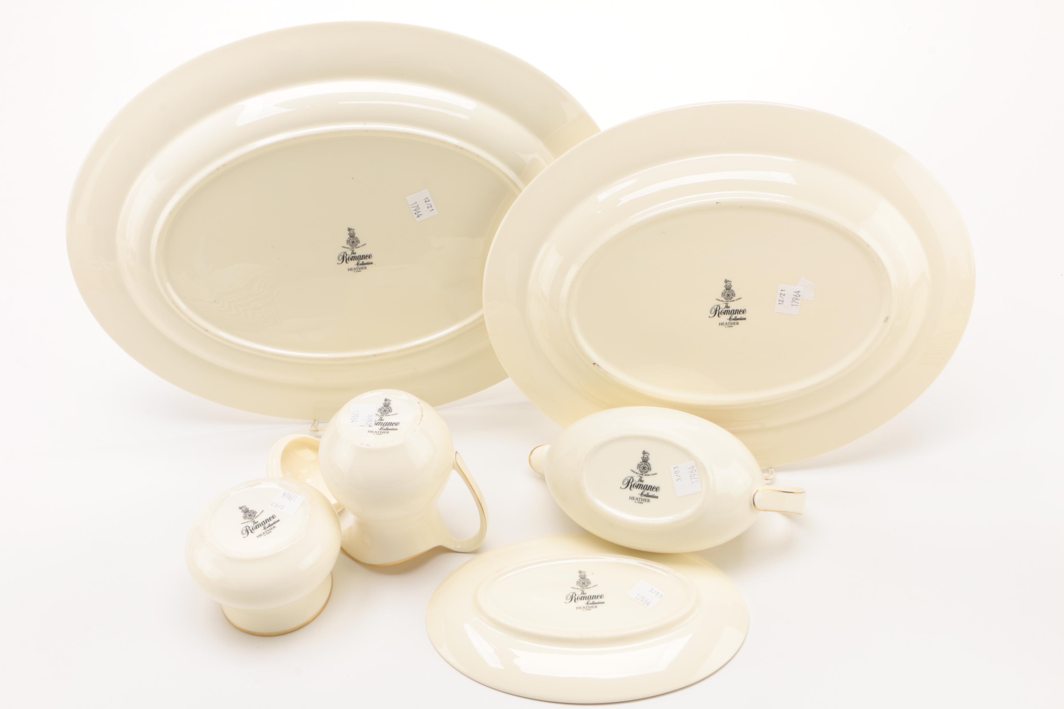 Royal Doulton Romance Collection "Heather" Bone China Dinnerware for Twelve