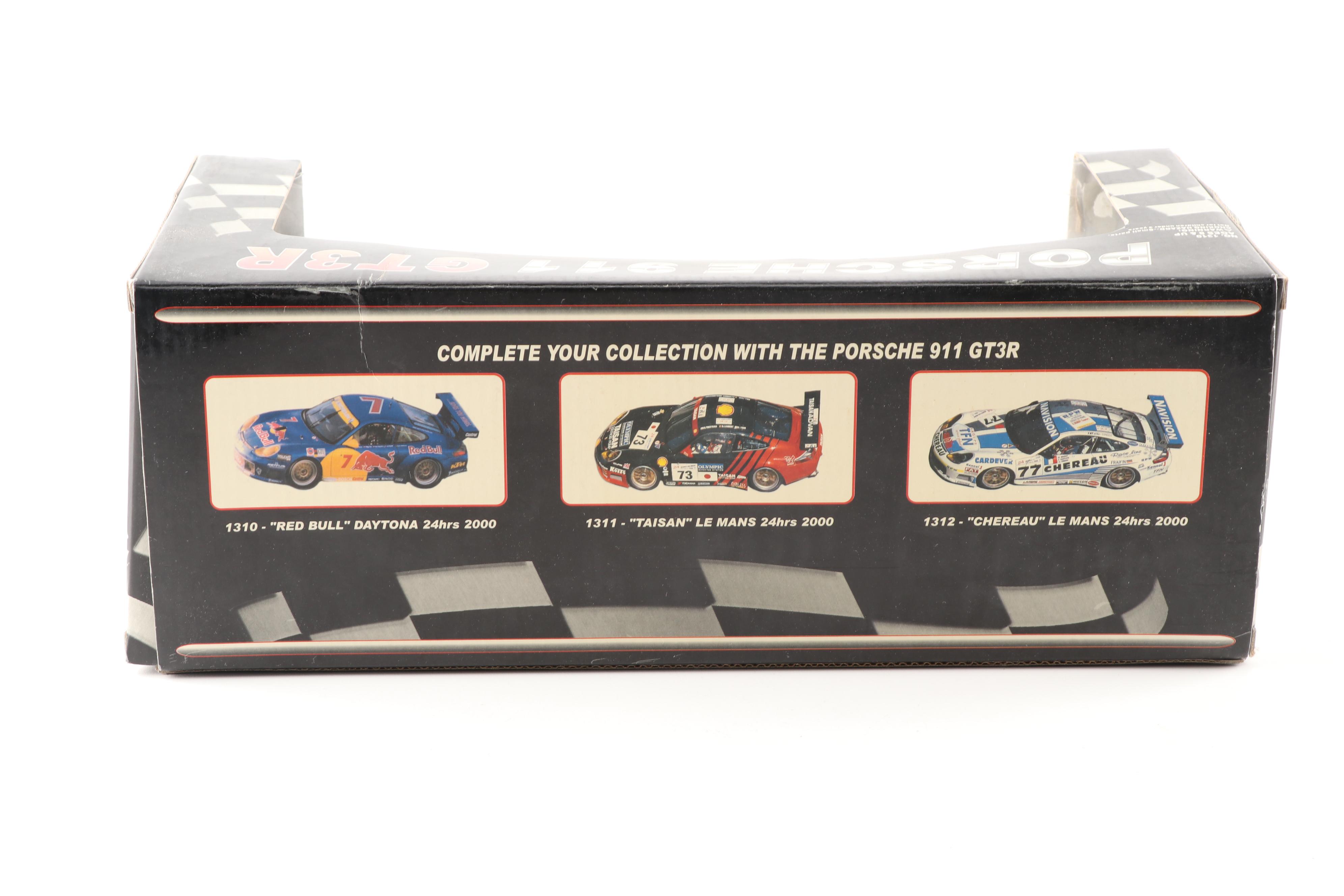 Mattel Testarossa Ferrari and Sunstar Porsche 911 GT3R Die Cast Toy Cars