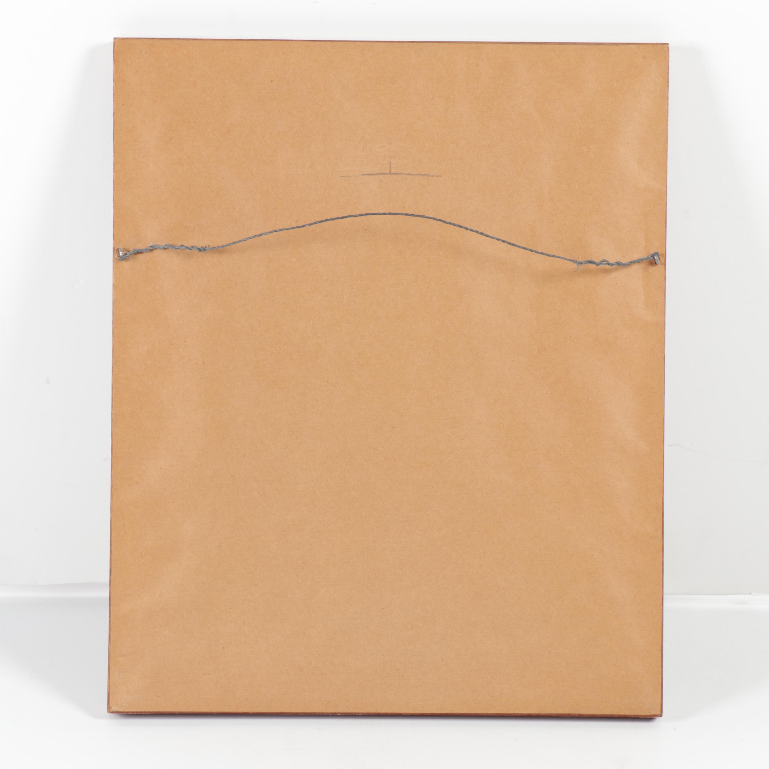 Mary Miller Salem Watercolor and Ink Drawing "Venice"