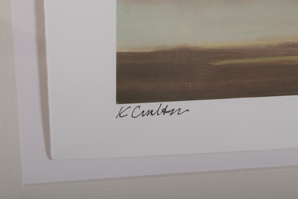 Kim Coulter Giclee "Skyline I" and "Skyline II"