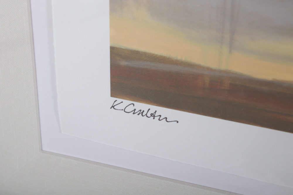 Kim Coulter Giclee "Skyline I" and "Skyline II"