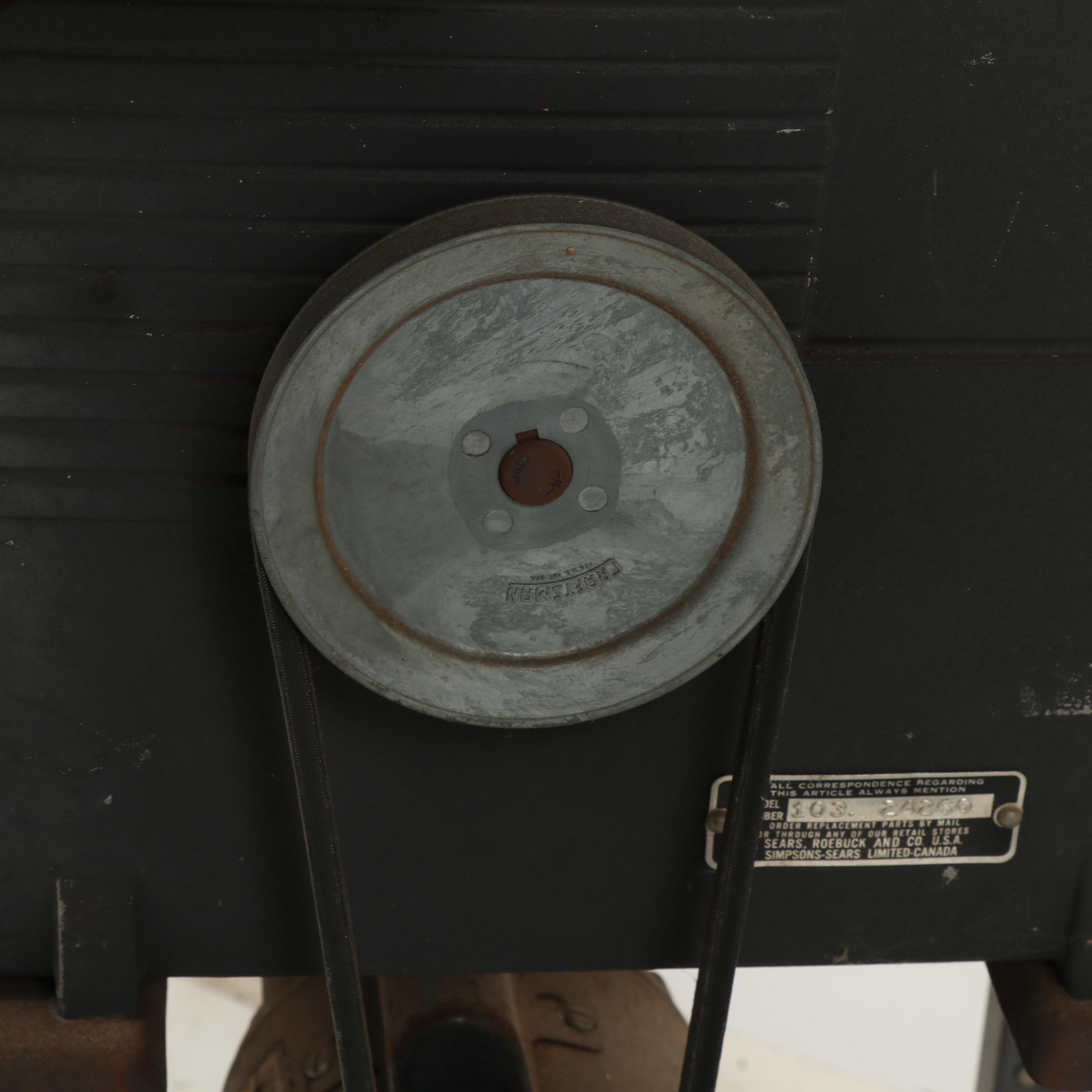 Craftsman Model 103 Band Saw, Vintage