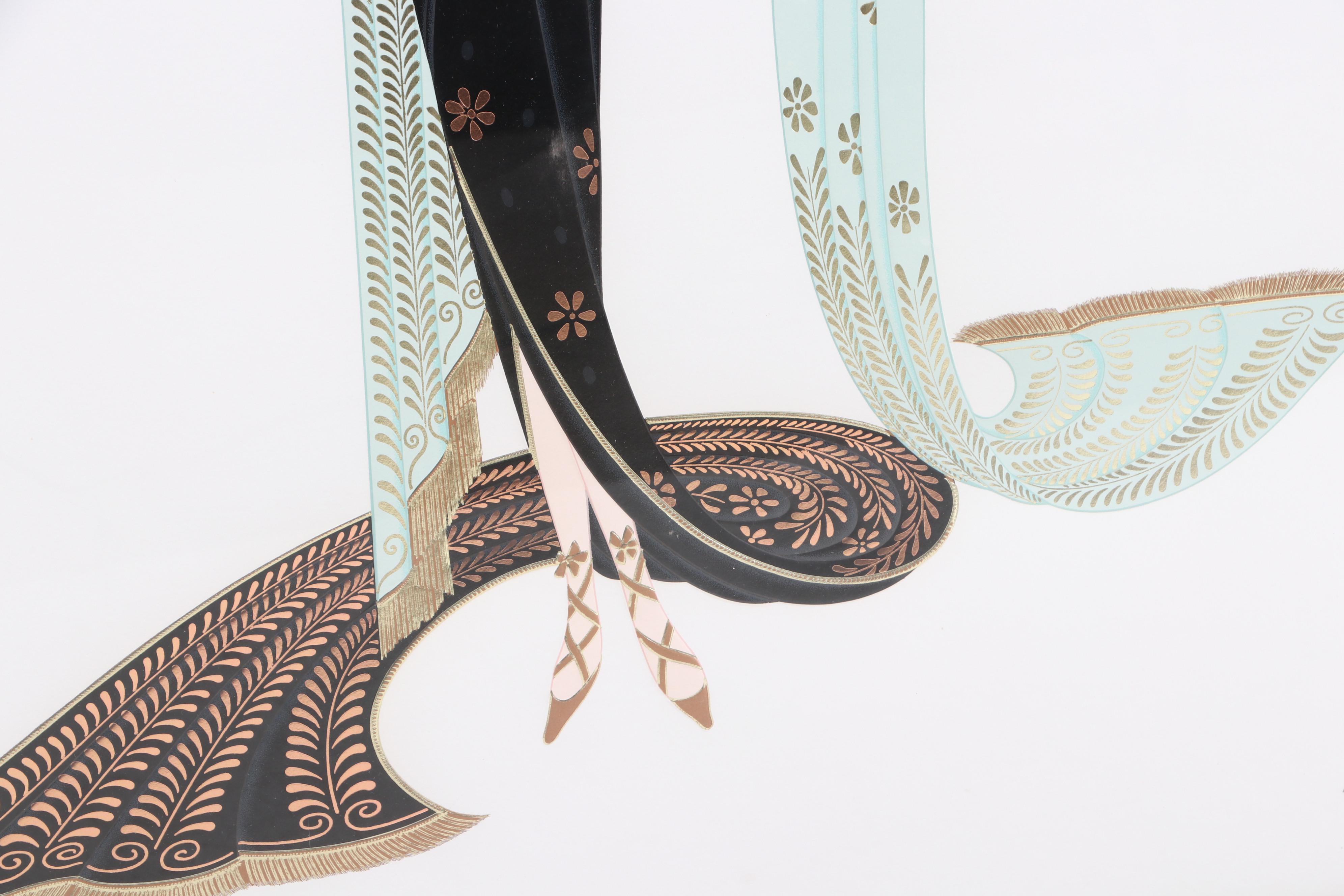 Erté Serigraph "Directoire"