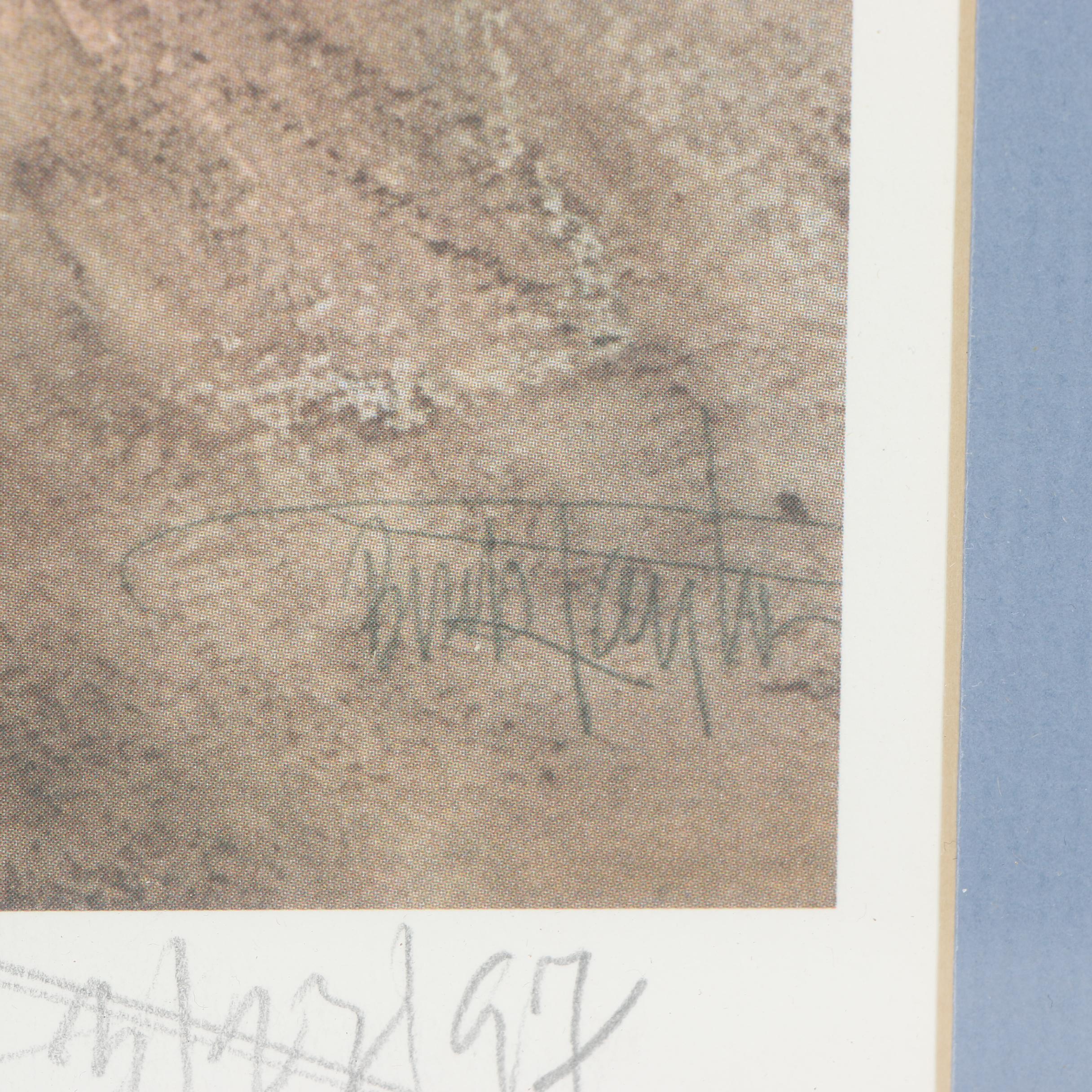 Buck Taylor 1997 AQHA Offset Lithograph Poster "Bloodlines"