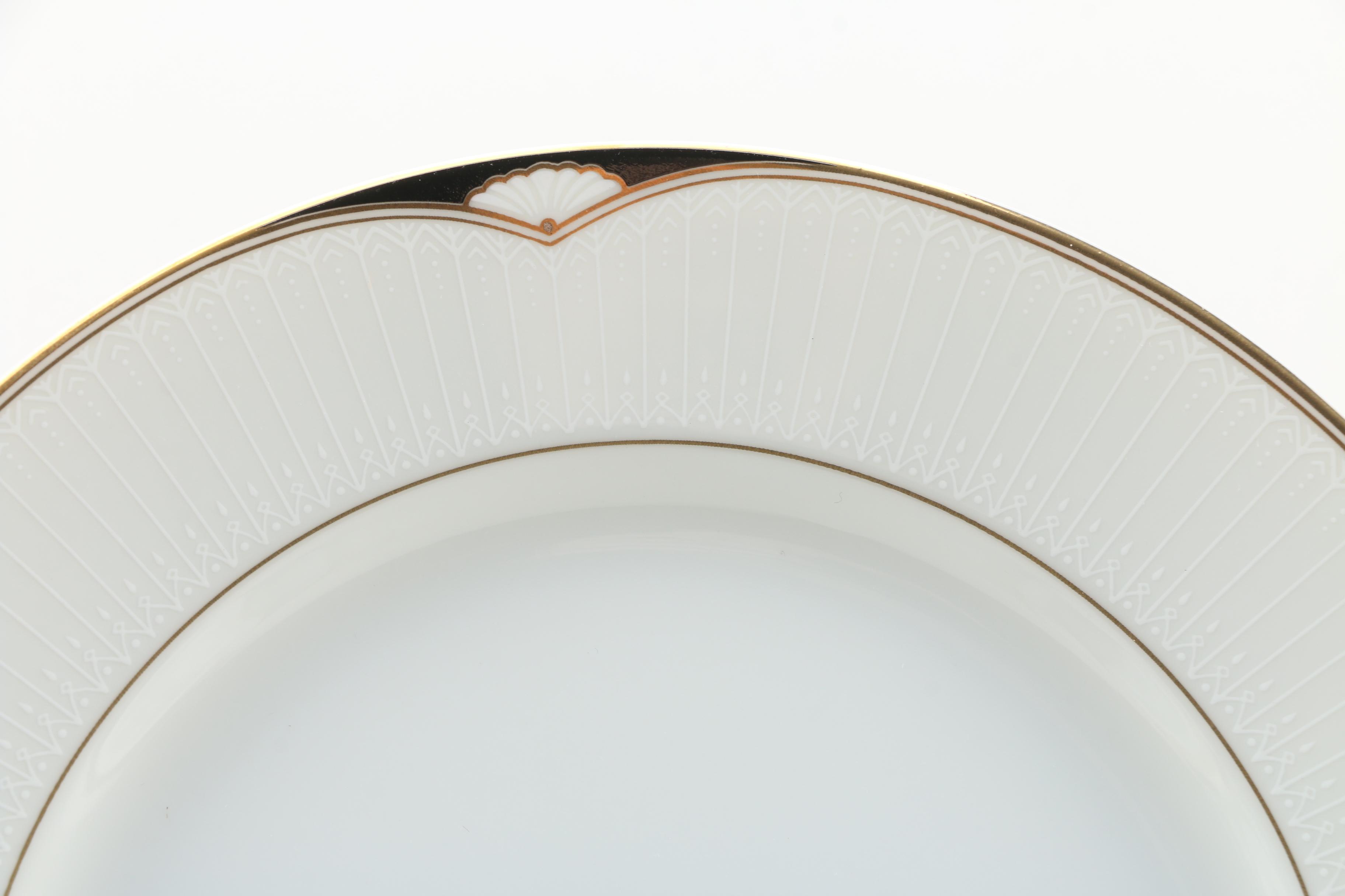 Mikasa for Oscar de la Renta "Aegean" Porcelain Dinnerware, 1992-2000