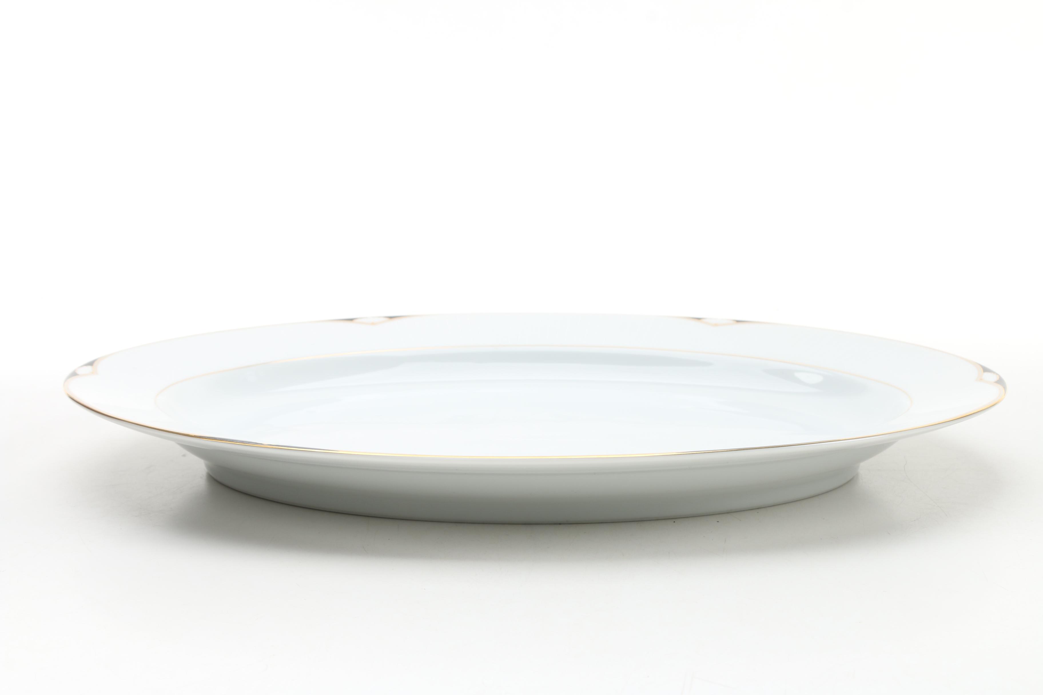 Mikasa for Oscar de la Renta "Aegean" Porcelain Dinnerware, 1992-2000
