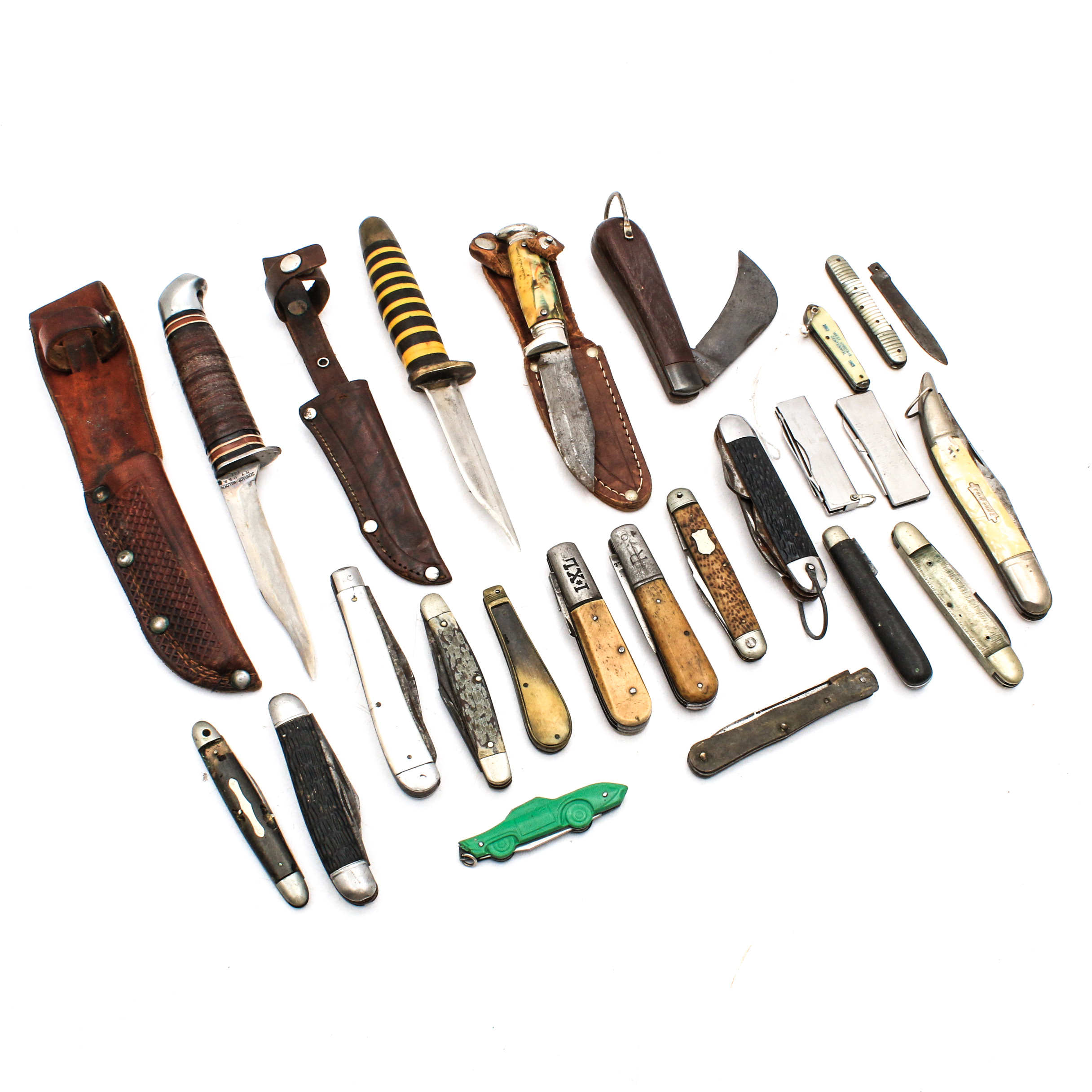 Pocket and Hunting Knives Assortment