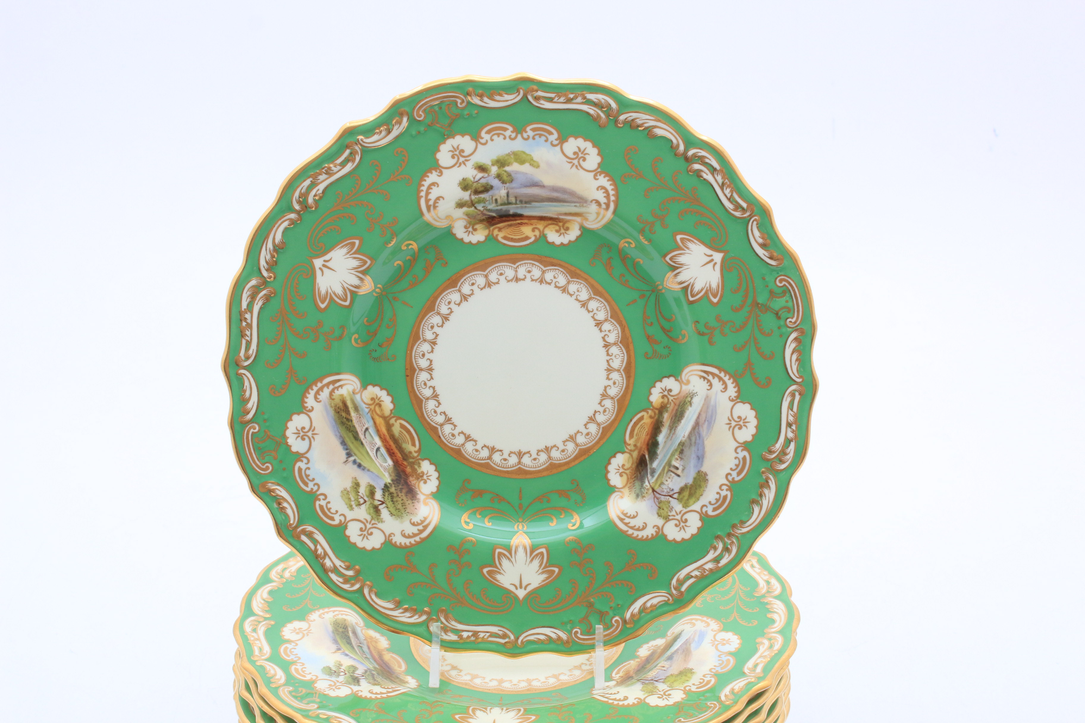Copeland Spode for Tiffany & Co. Porcelain Plates