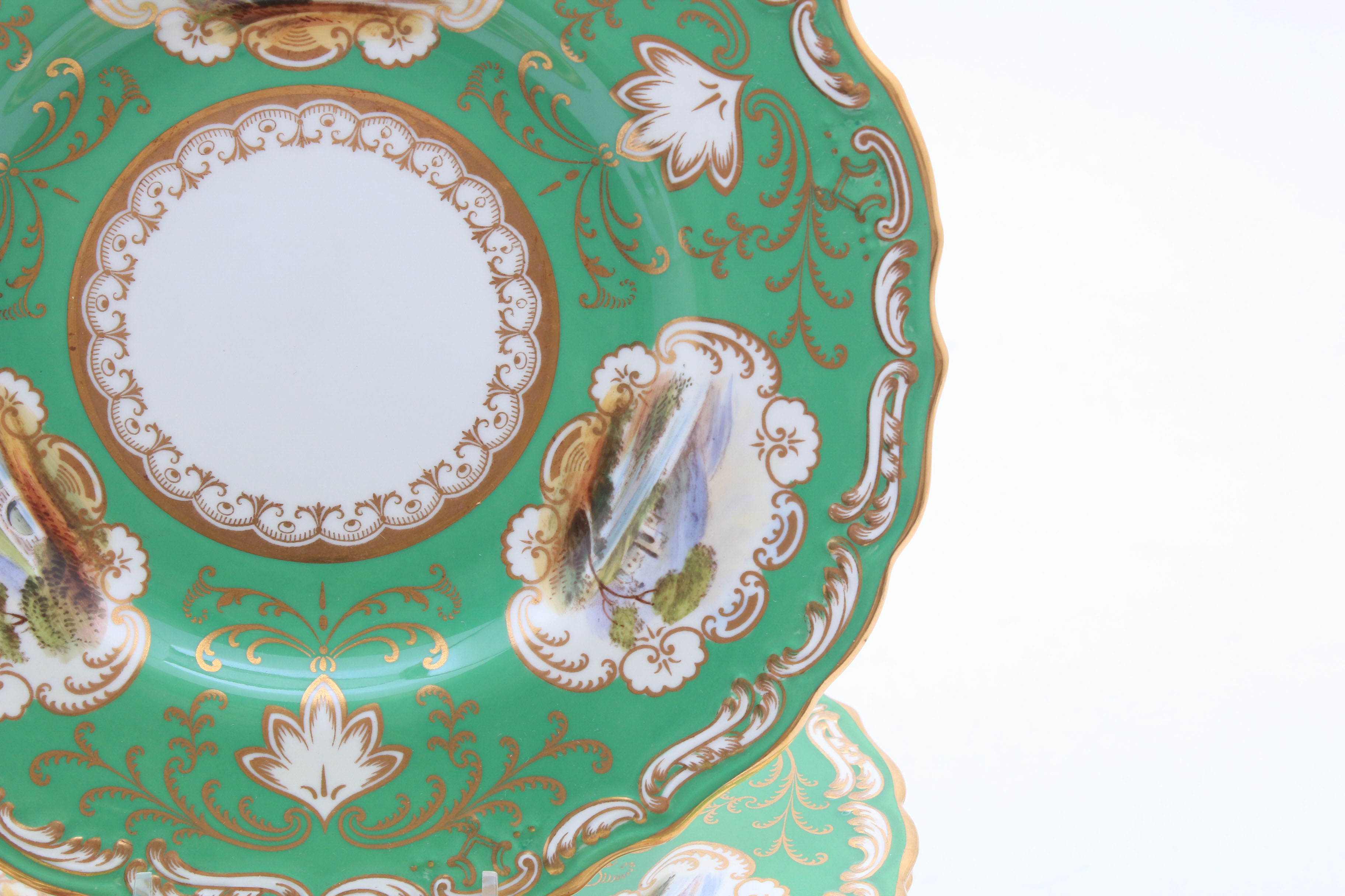 Copeland Spode for Tiffany & Co. Porcelain Plates