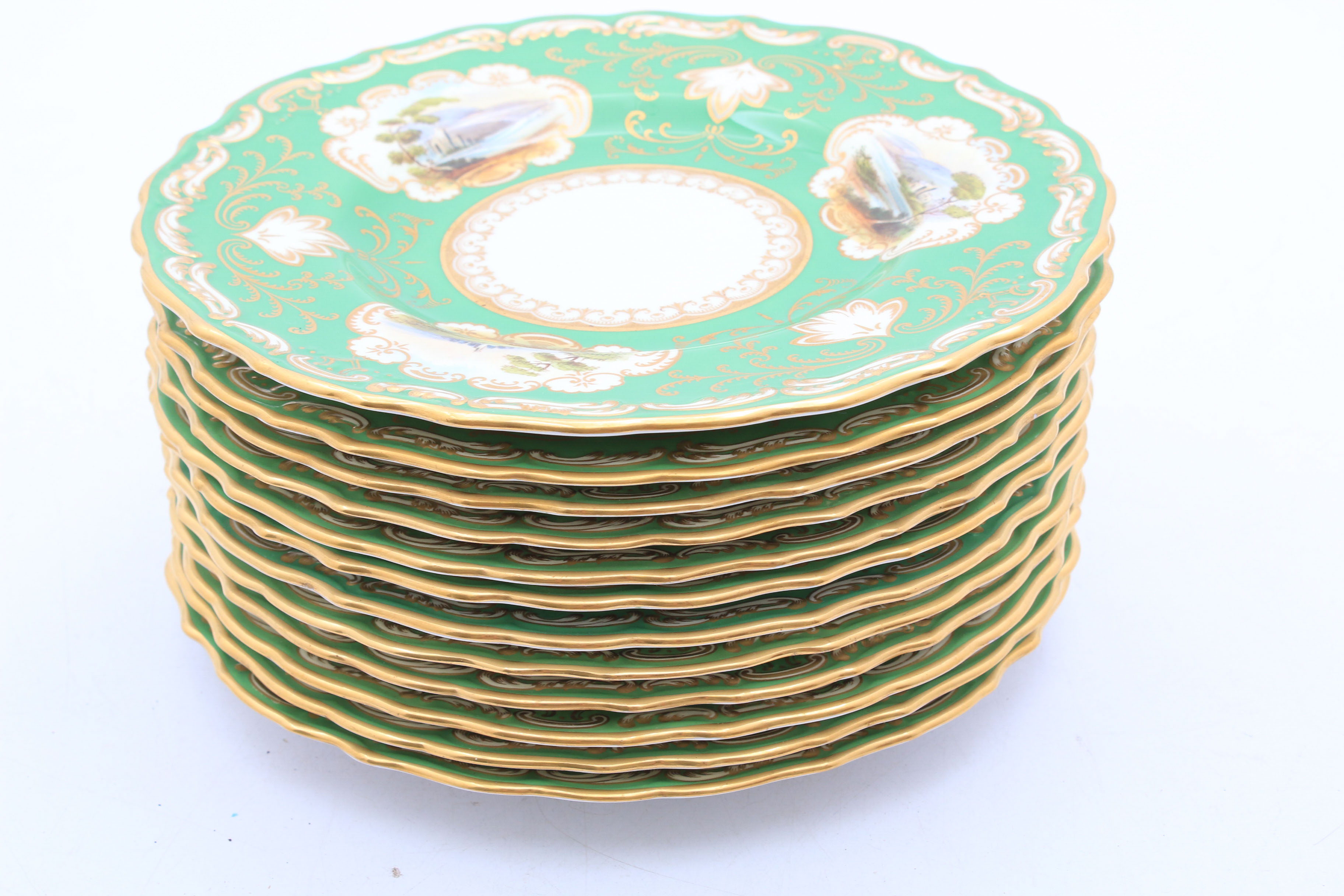 Copeland Spode for Tiffany & Co. Porcelain Plates