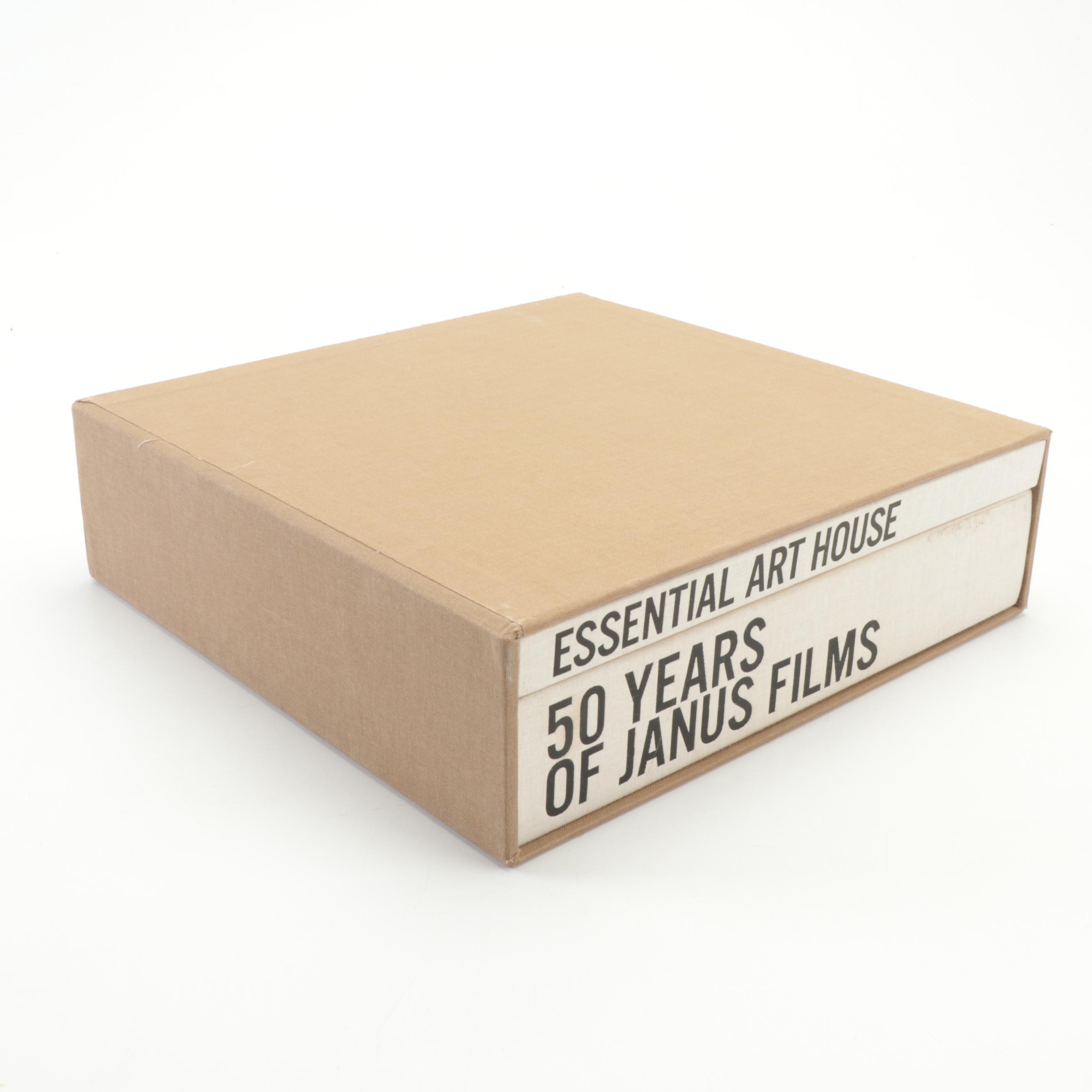 "Essential Art House: 50 Years of Janus Films" DVD Box Set with Book