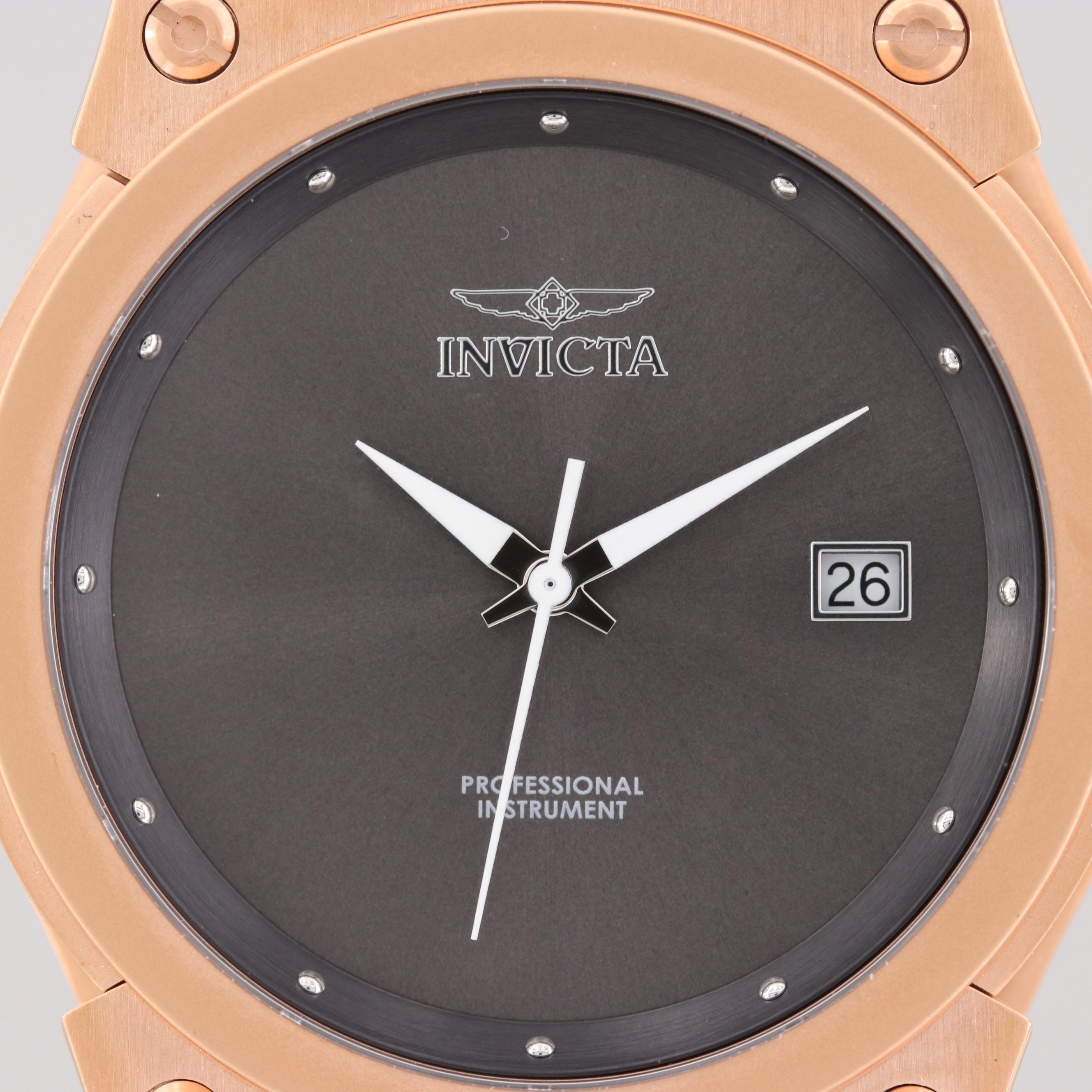 Invicta Akula Rose Gold Tone Quartz Watch