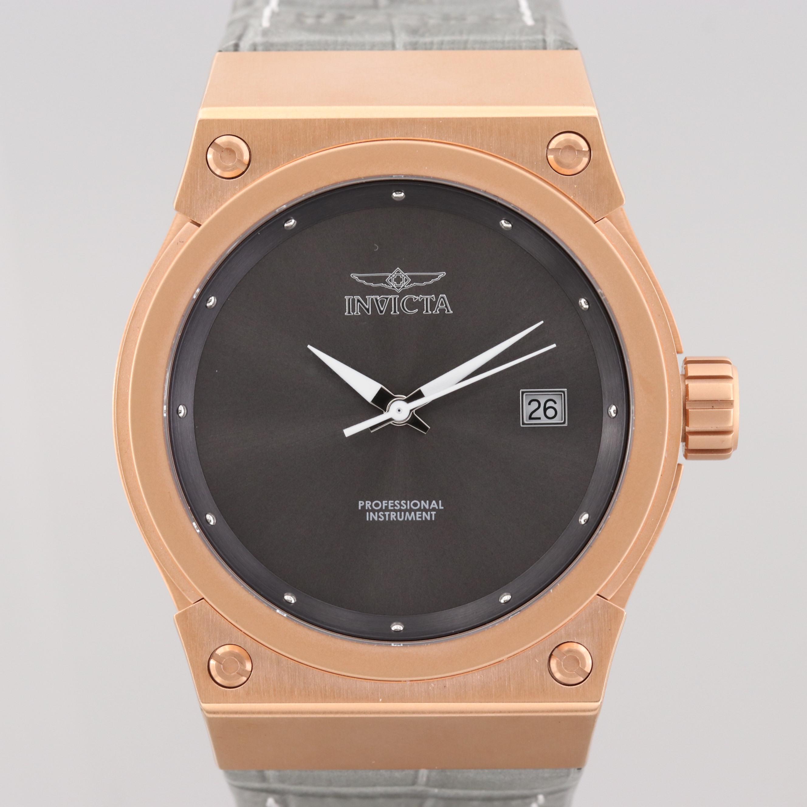 Invicta Akula Rose Gold Tone Quartz Watch