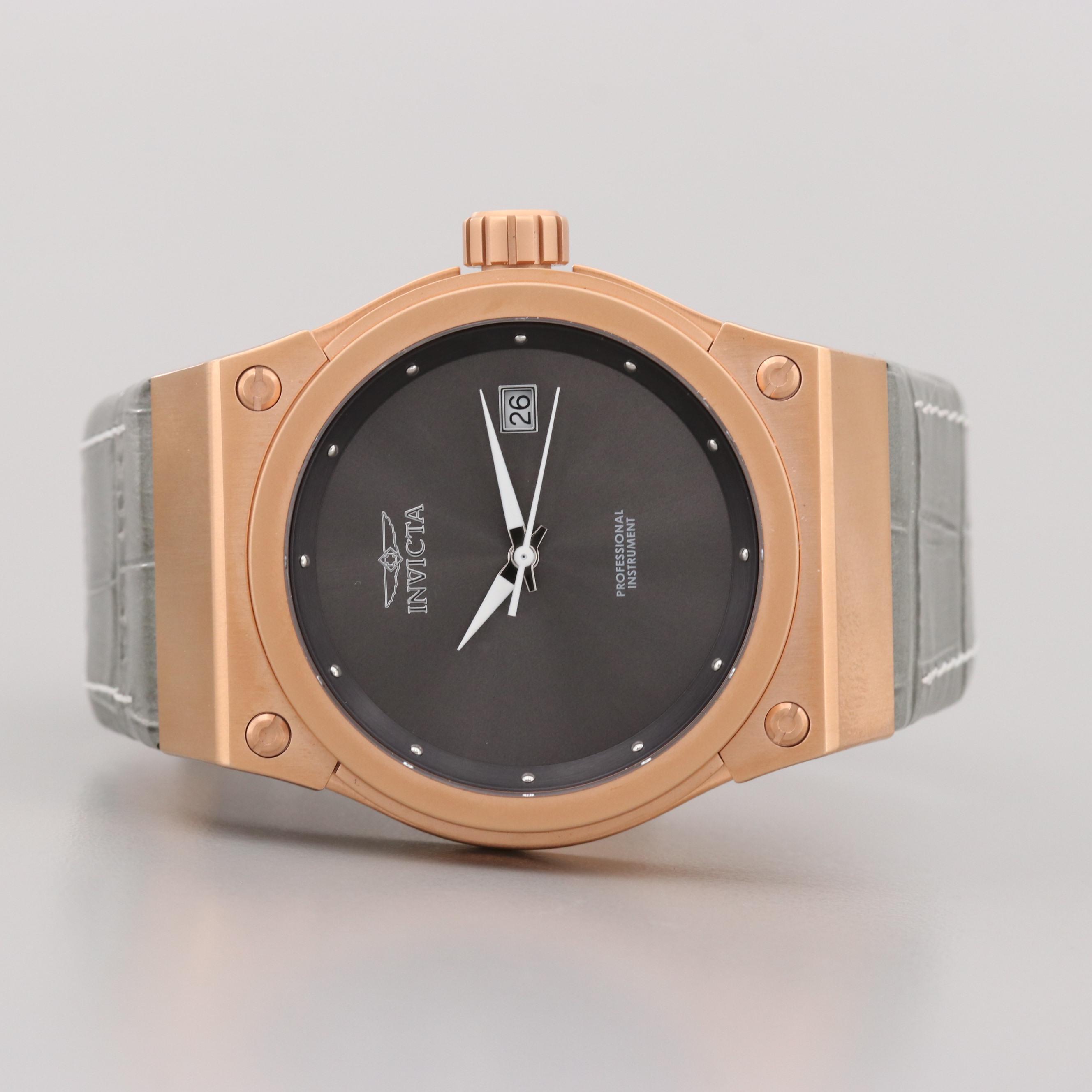 Invicta Akula Rose Gold Tone Quartz Watch