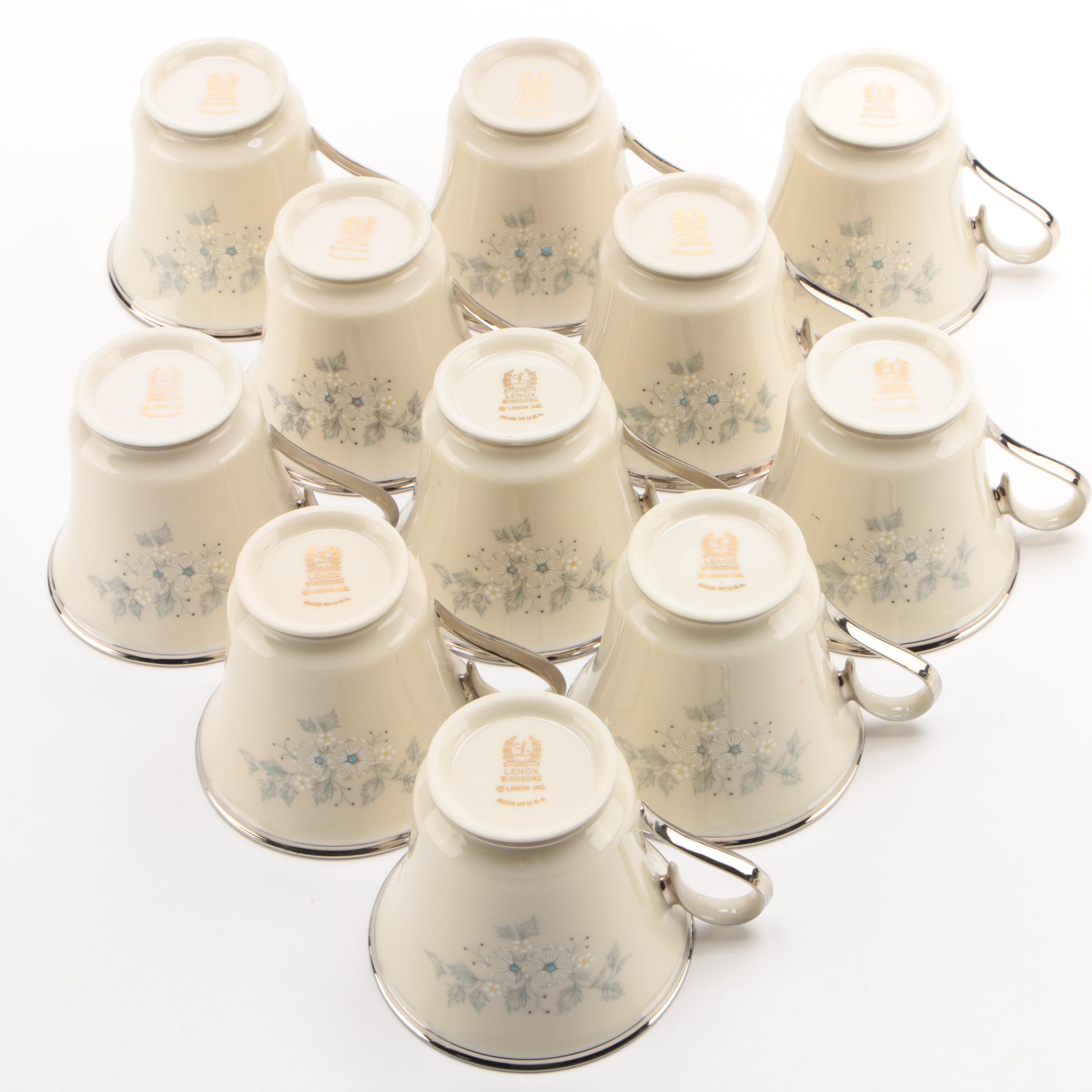 Lenox "Windsong" Bone China Dinnerware, 1960s-1980s