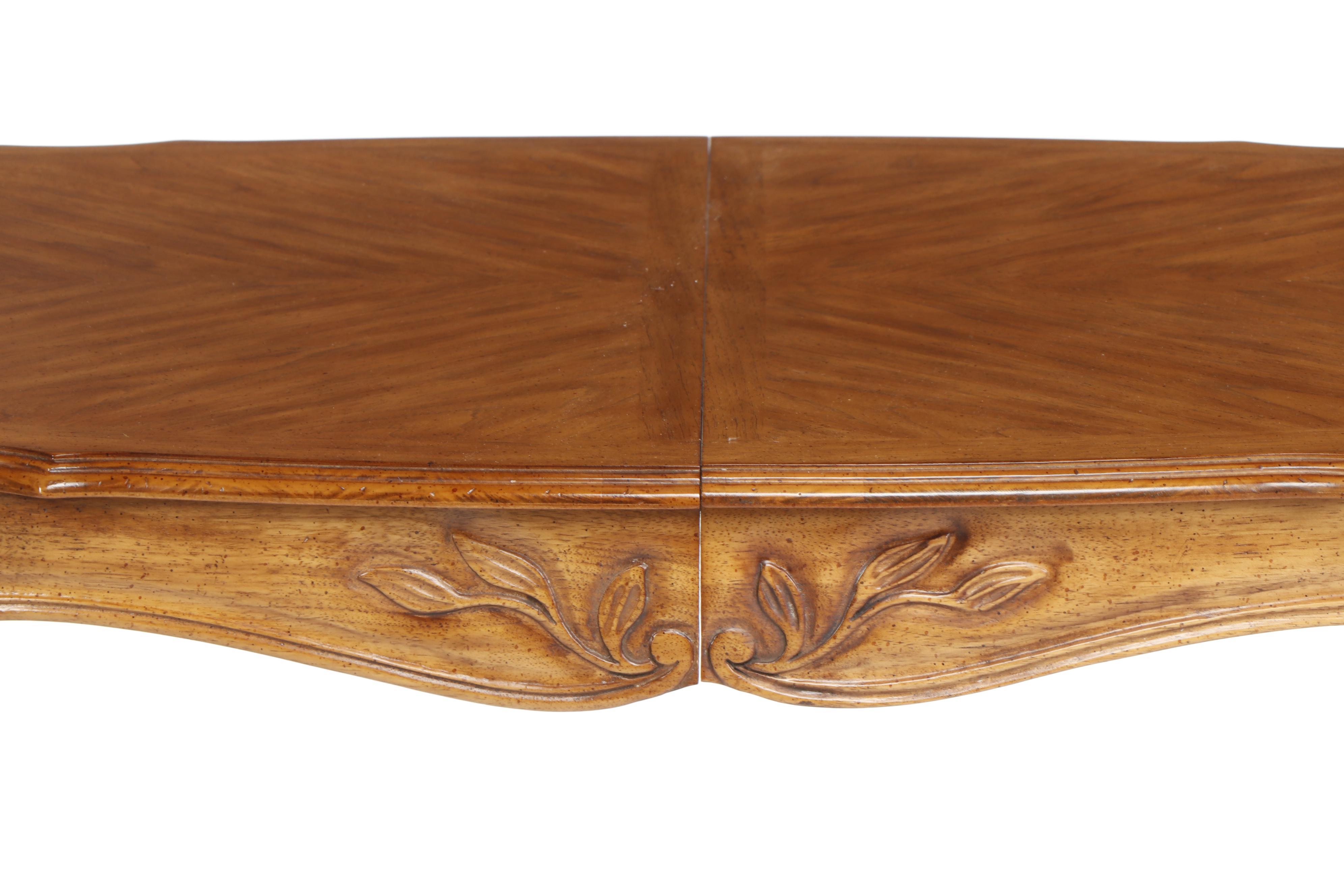 Drexel-Heritage French Provincial Style "Cabernet" Dining Table and Chairs