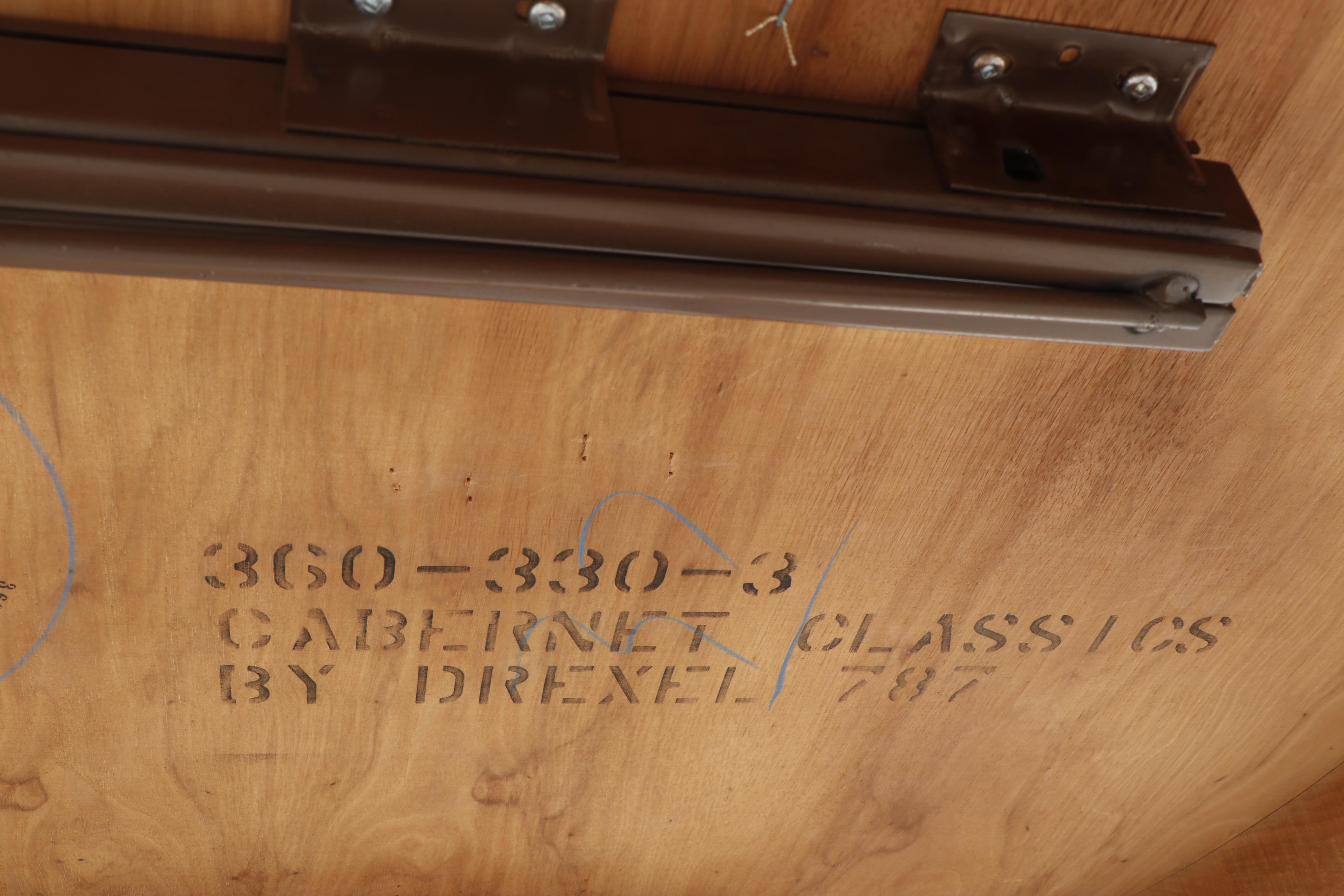 Drexel-Heritage French Provincial Style "Cabernet" Dining Table and Chairs