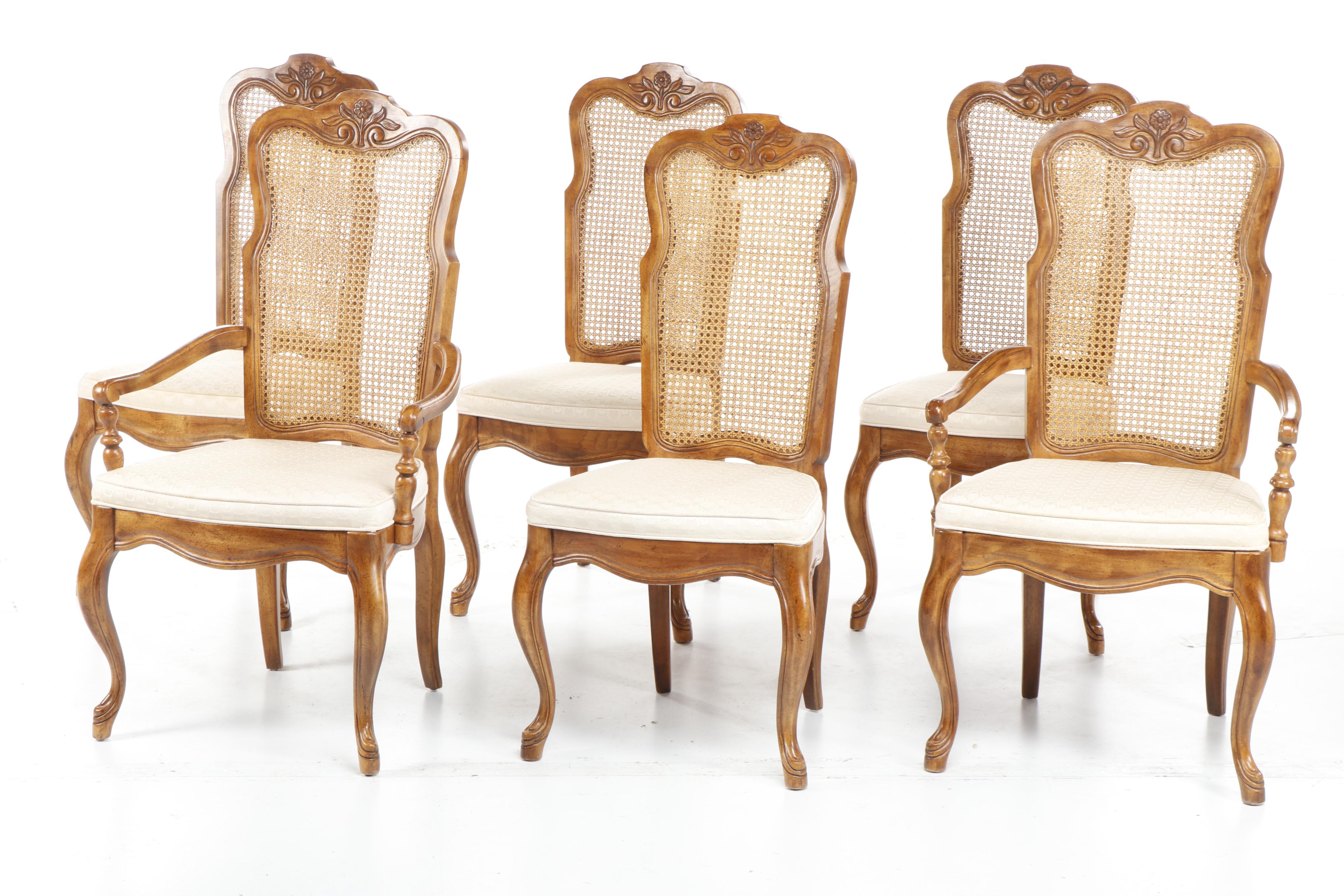 Drexel-Heritage French Provincial Style "Cabernet" Dining Table and Chairs