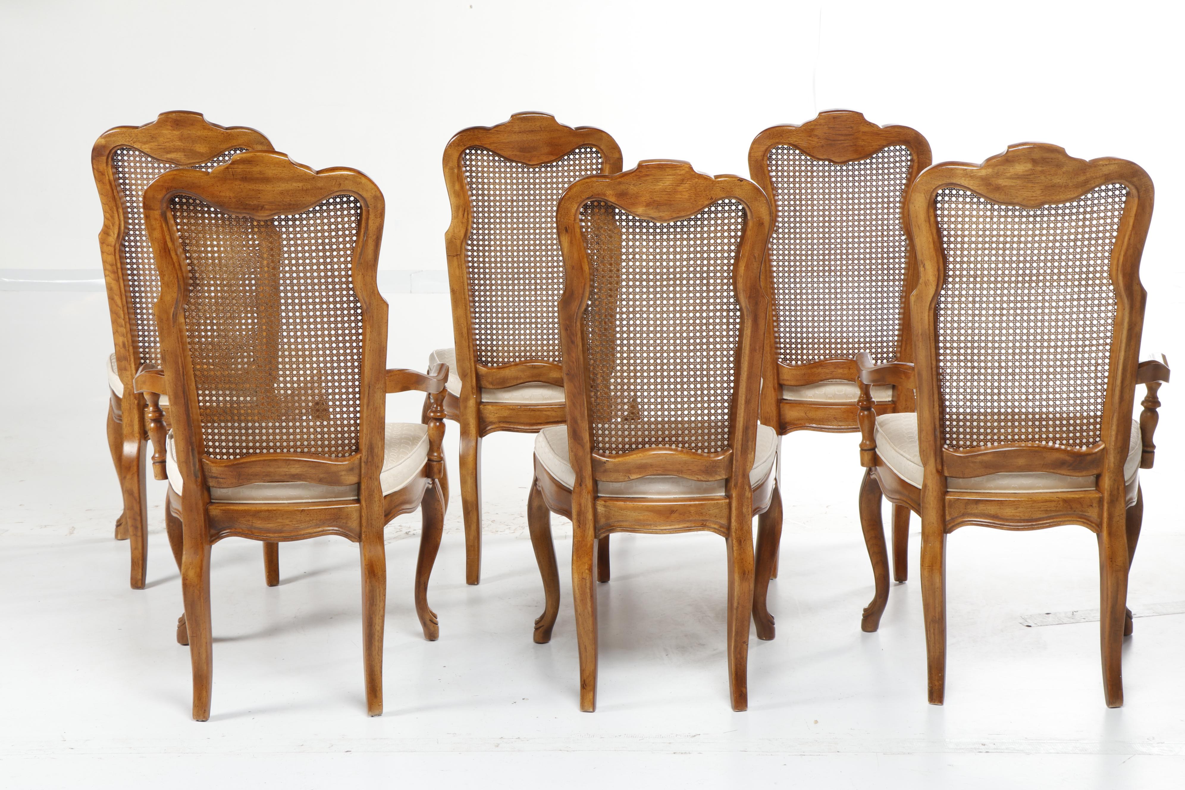 Drexel-Heritage French Provincial Style "Cabernet" Dining Table and Chairs