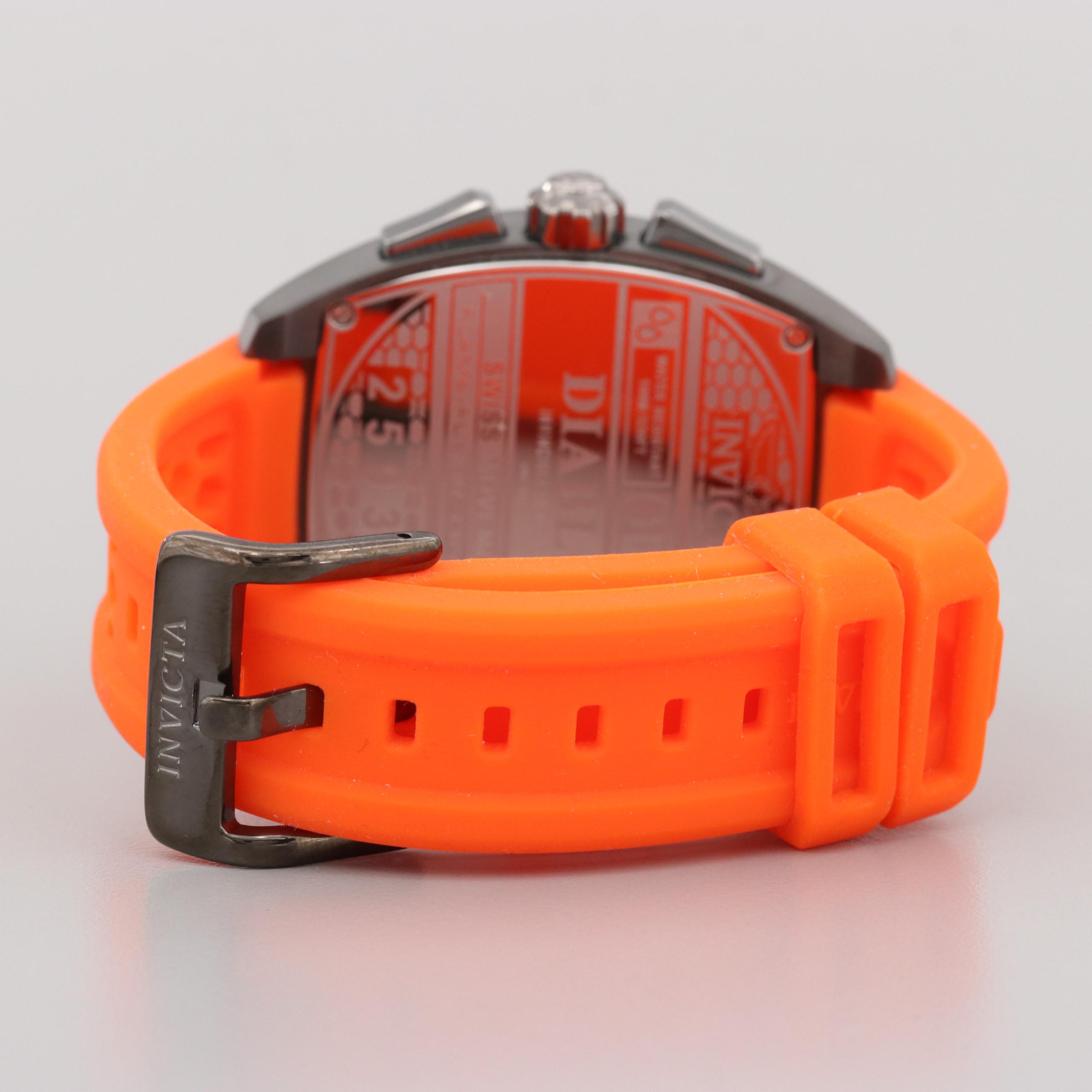 Invicta S1 Rally Diablo Gunmetal Stainless Steel Quartz Chronograph Watch