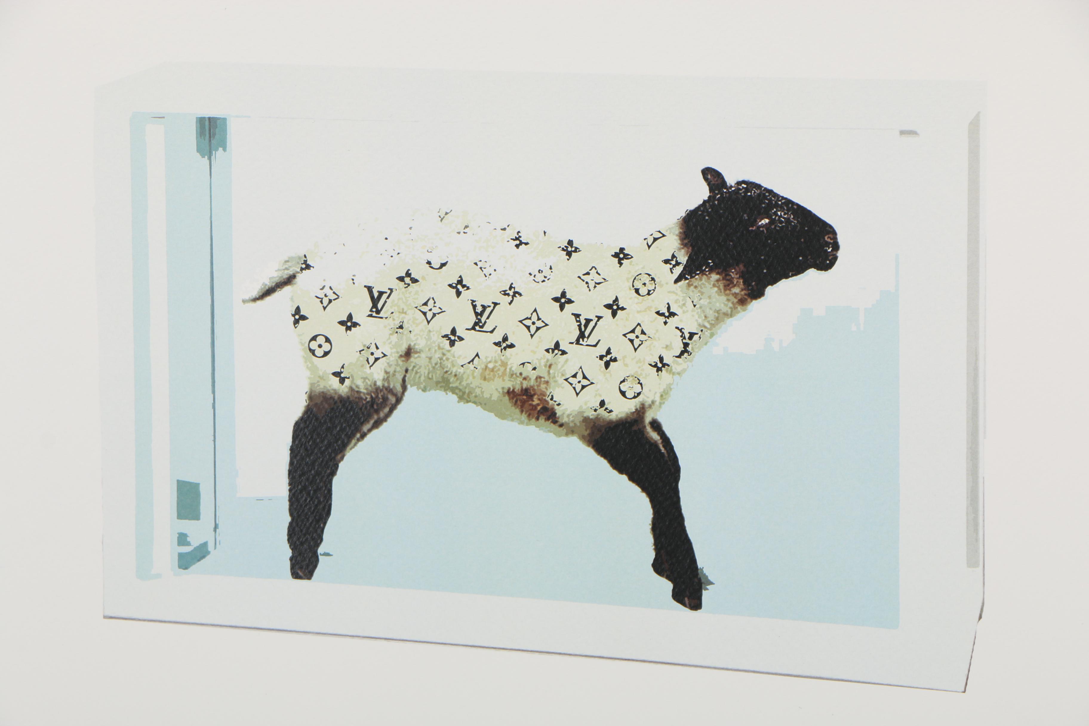 Death NYC Artist Proof Graphic Print "Damien Hirst Sheep in Glass Juxtapoz"