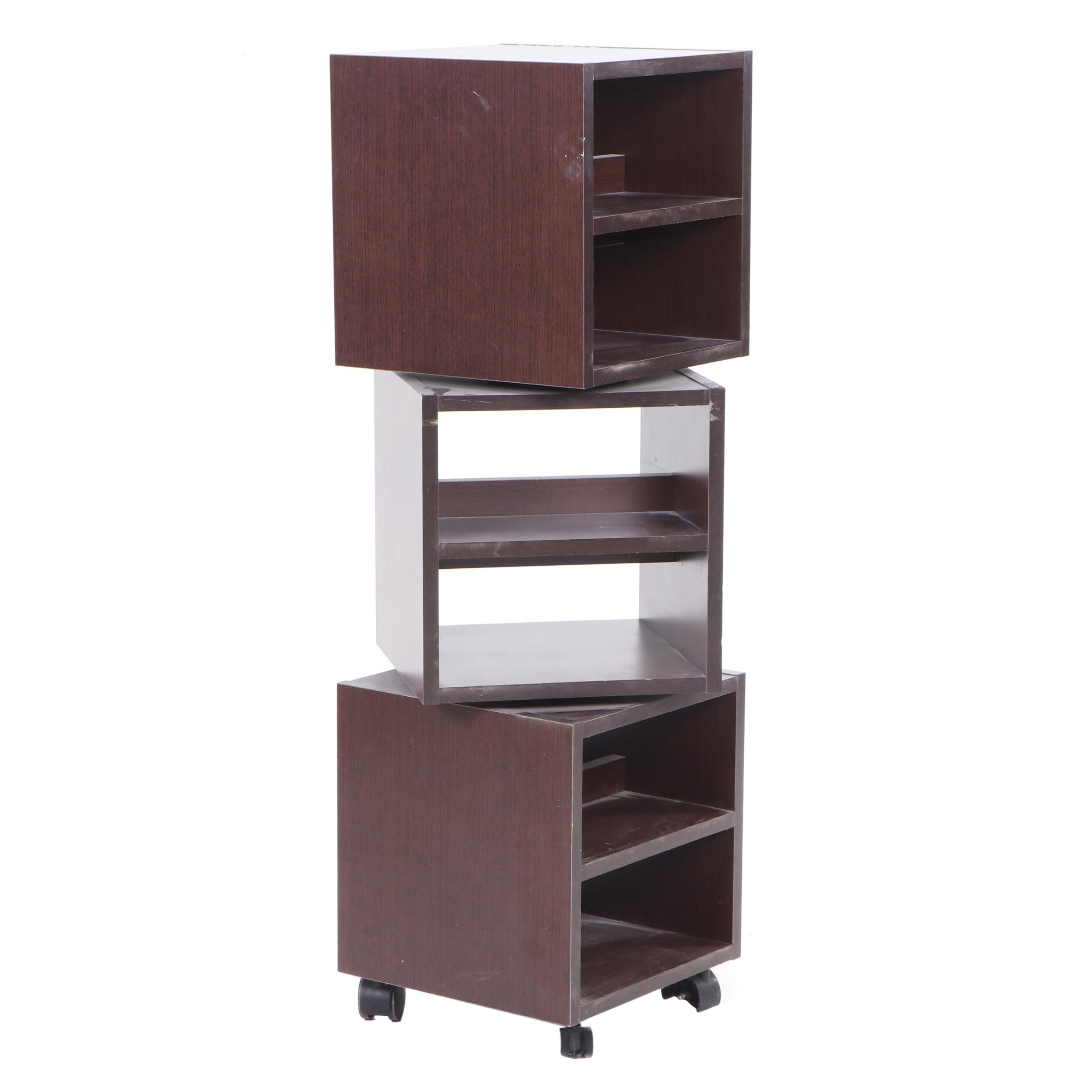 Swivel Bookcase, Contemporary