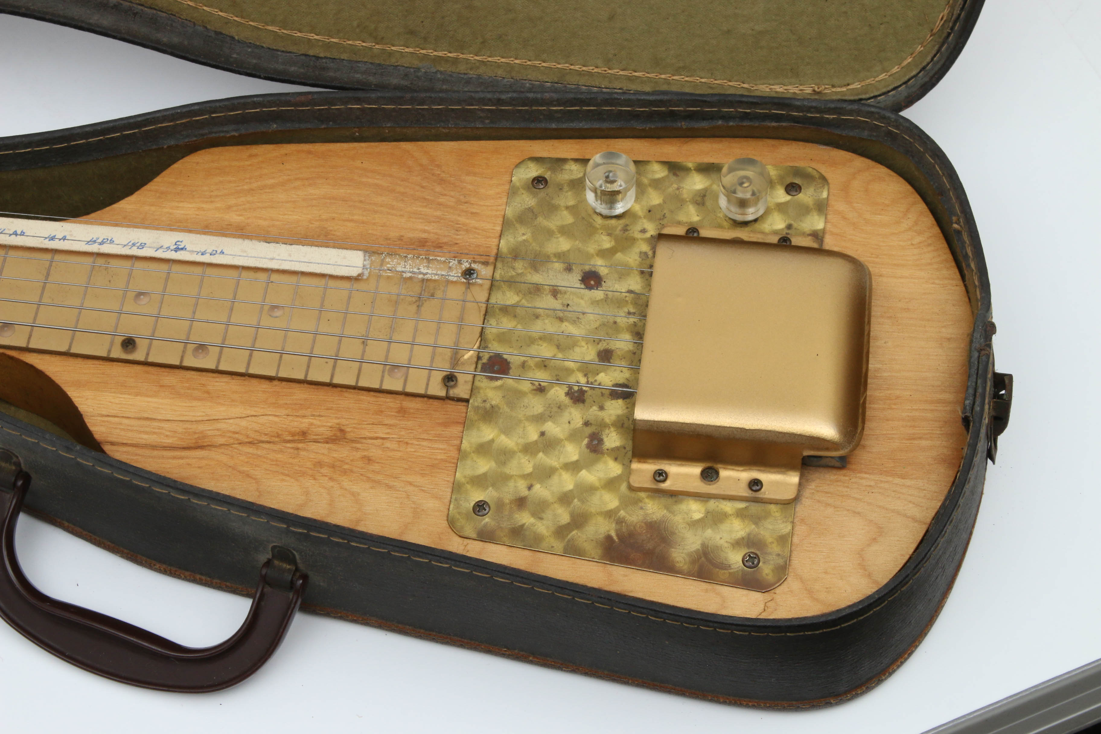 Oahu Alamo Lap Steel Guitar with Case, 1949