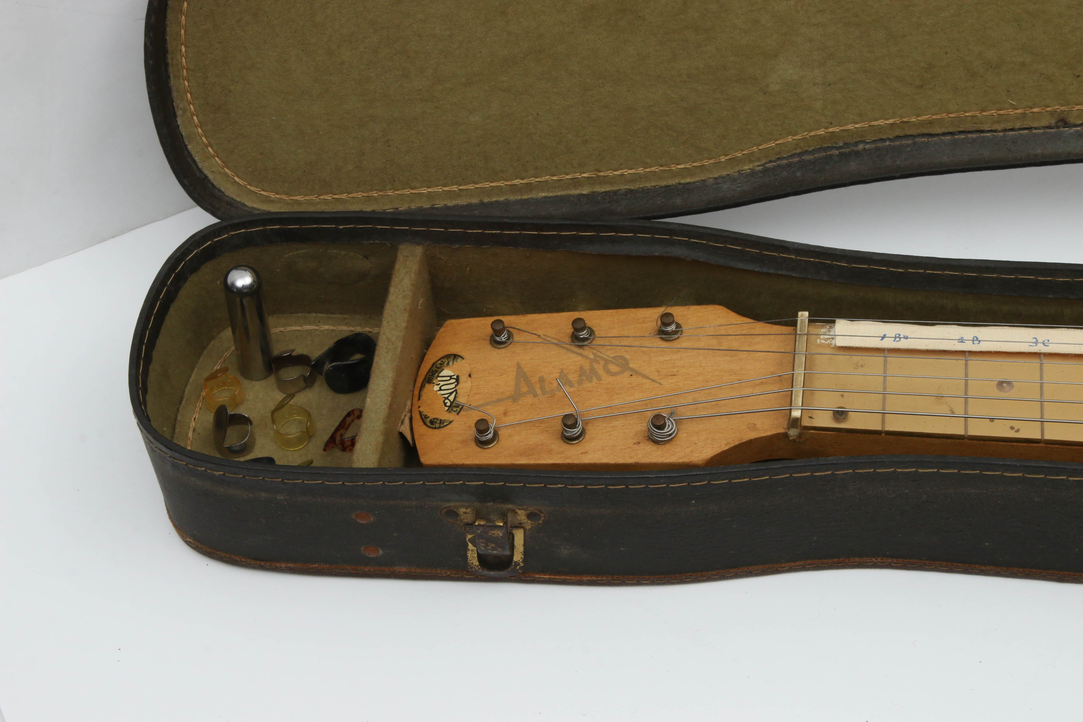 Oahu Alamo Lap Steel Guitar with Case, 1949