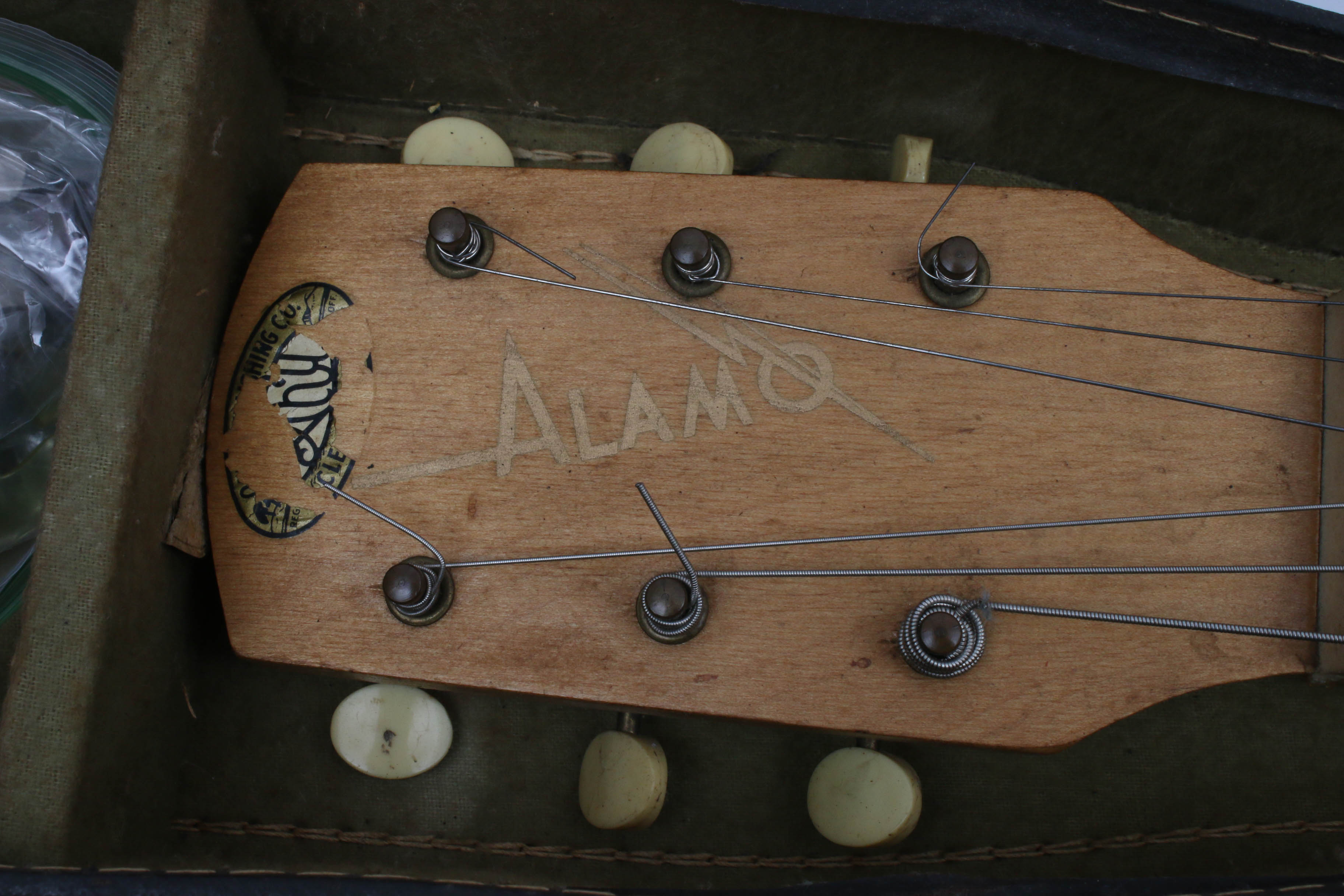 Oahu Alamo Lap Steel Guitar with Case, 1949